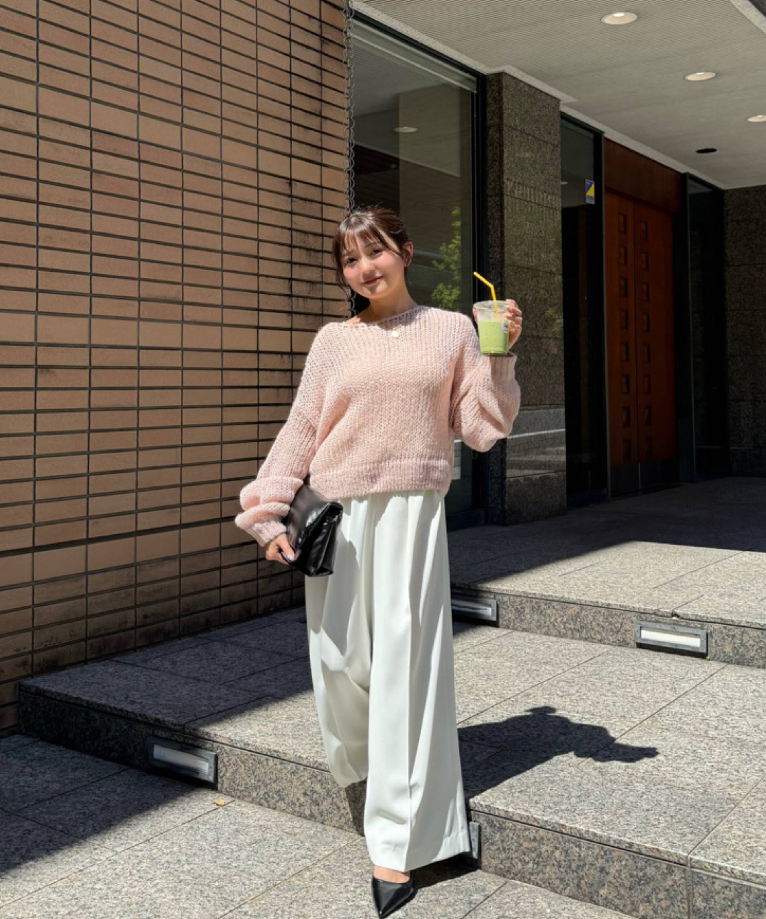  「2タックハイウエストスラックス〈ＭＦＭ〉」|その他|オフ白21