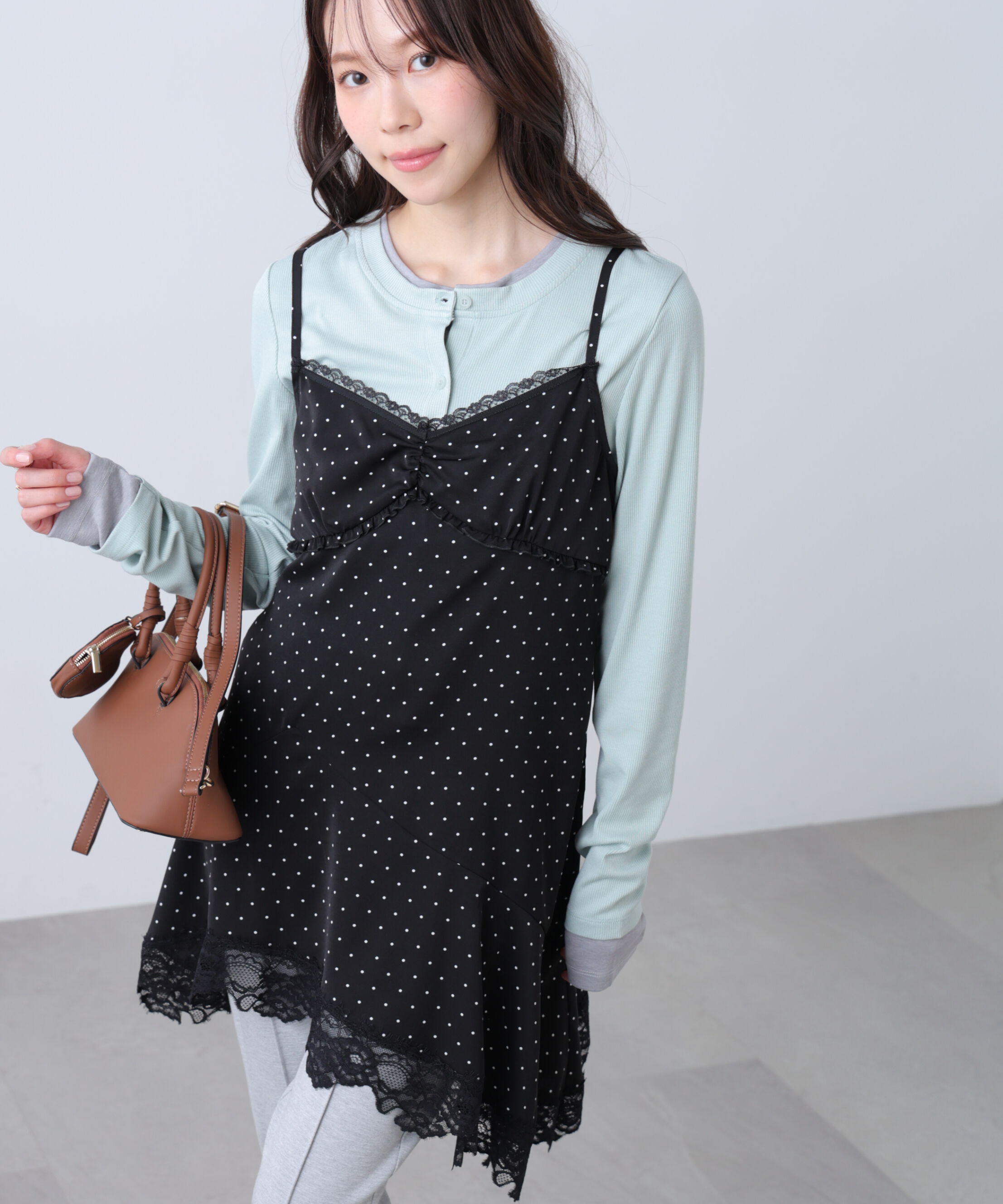  「イレヘムキャミワンピース」|ワンピース|ブラックベー 1