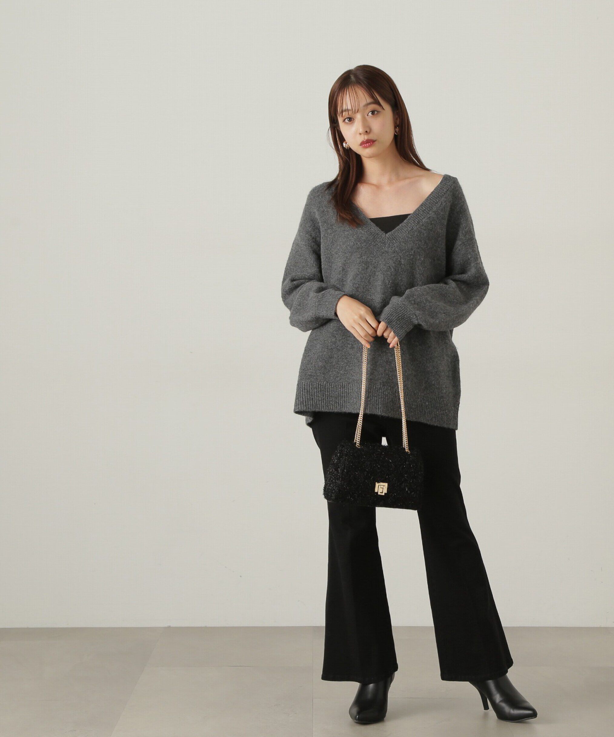 PROPORTION BODY DRESSING「ベルボトムデニムパンツ24AW」|その他|
