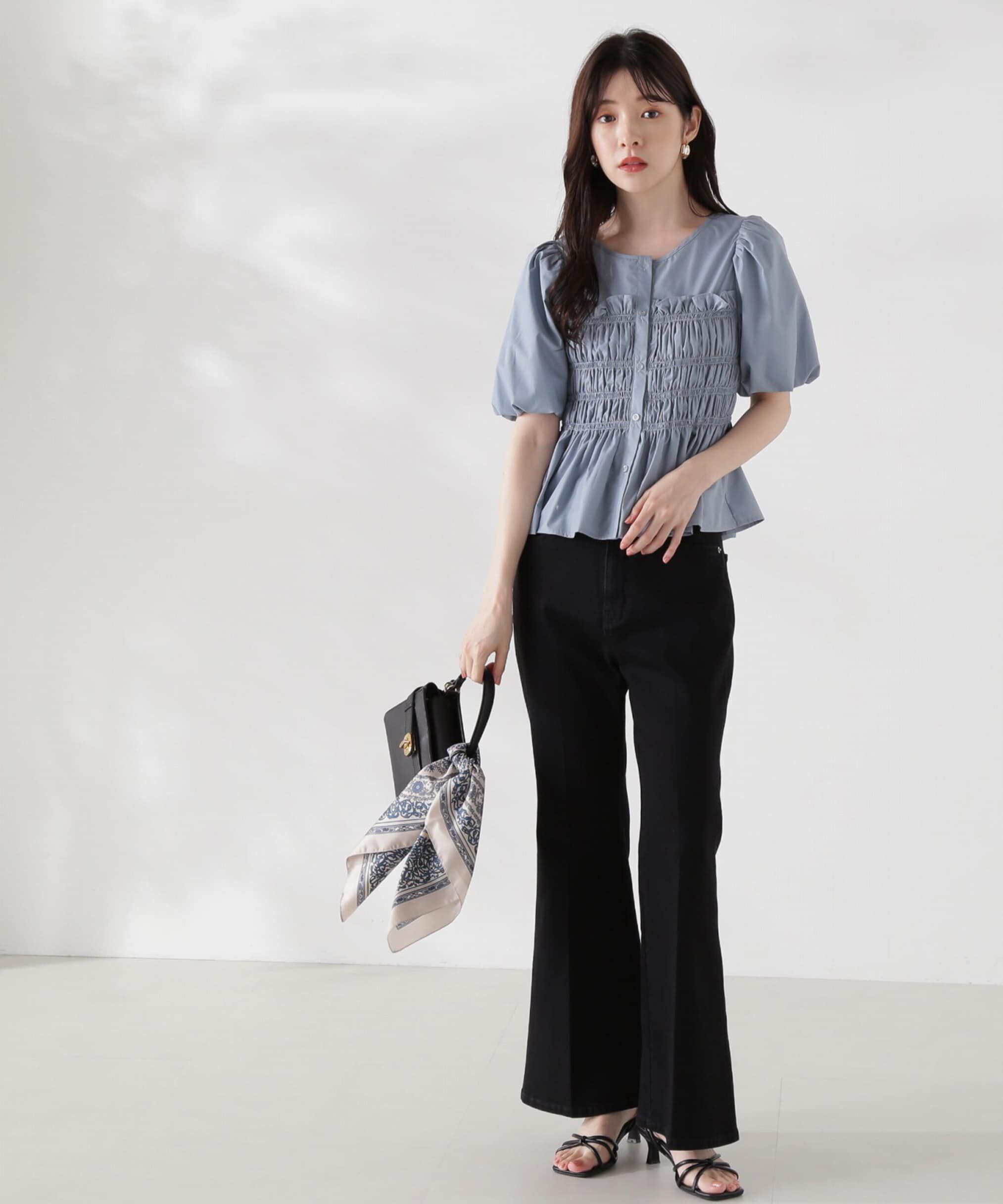 PROPORTION BODY DRESSING「ベルボトムデニムパンツ24AW」|その他|