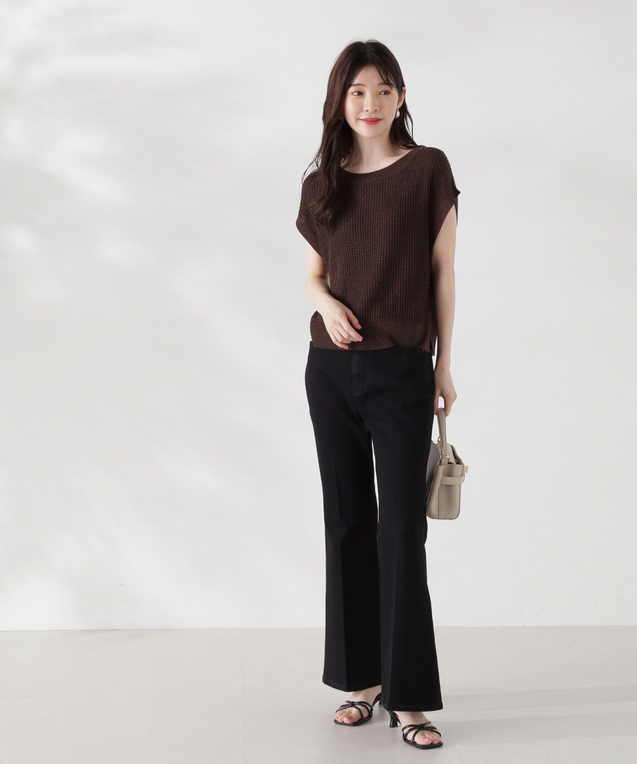 PROPORTION BODY DRESSING「ベルボトムデニムパンツ24AW」|その他|
