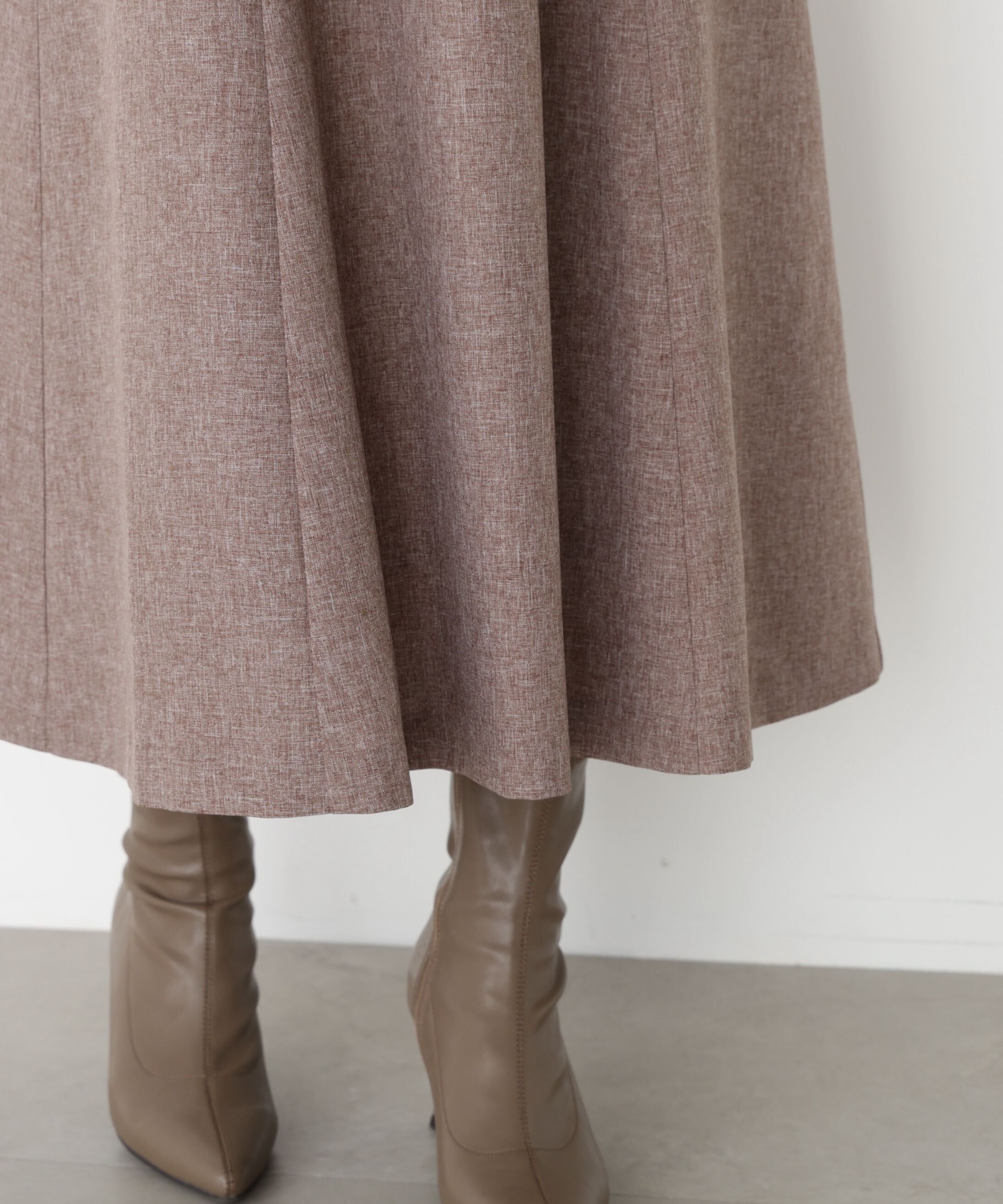 PROPORTION BODY DRESSING「フロントリボンドッキングワンピース 25AW」|ワンピース|