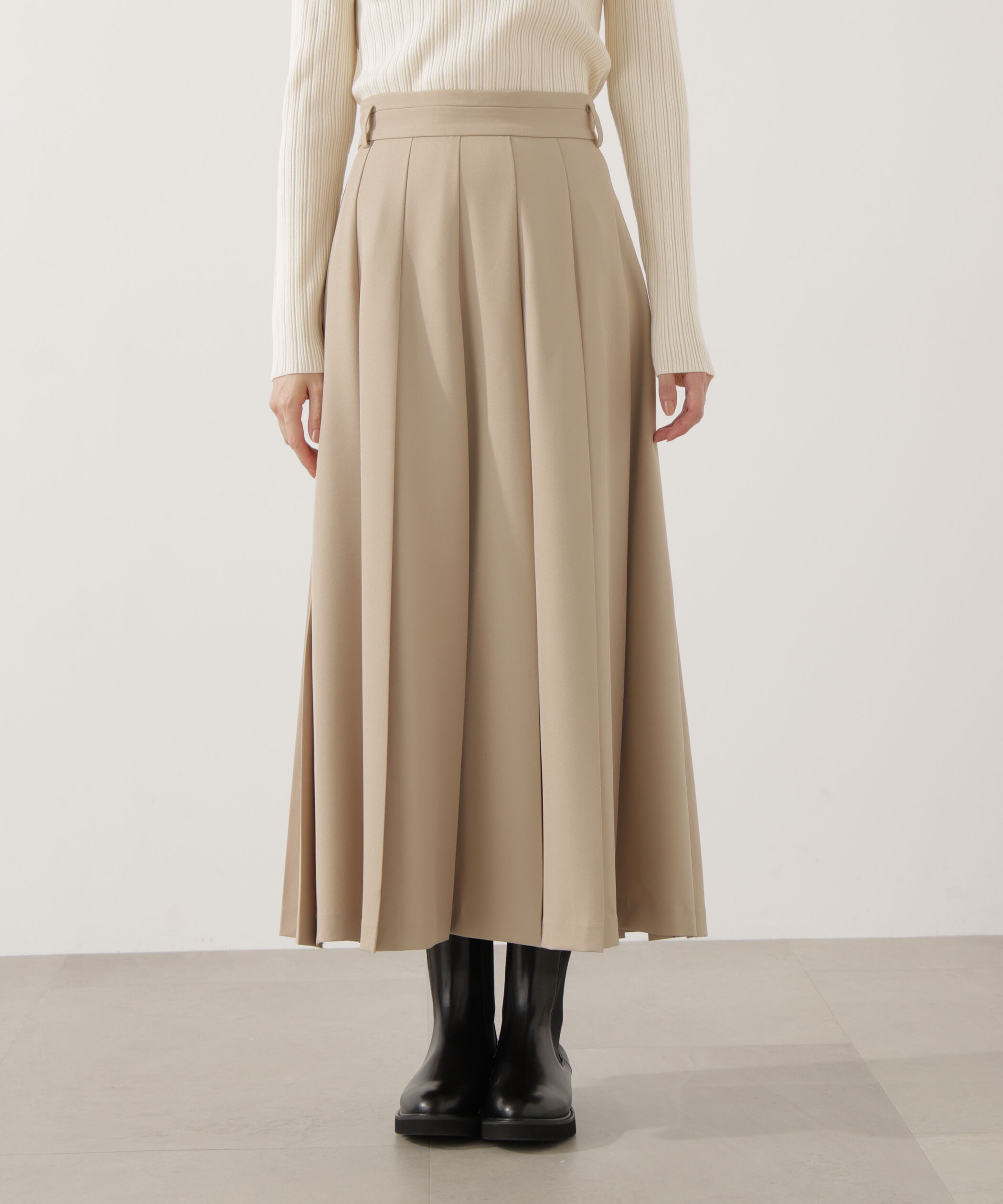 PROPORTION BODY DRESSING「プリーテッドスカート 25AW」|スカート|