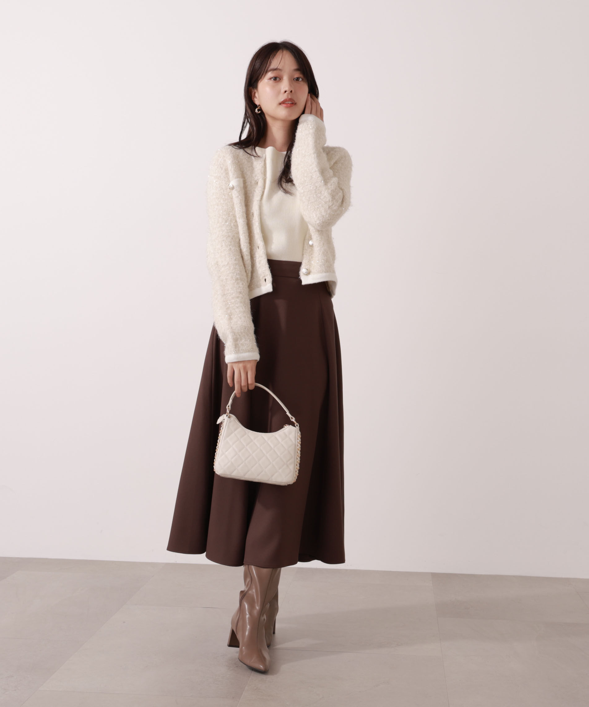 PROPORTION BODY DRESSING「＜ウォッシャブル＞ウィンターフレアースカート 25AW」|スカート|