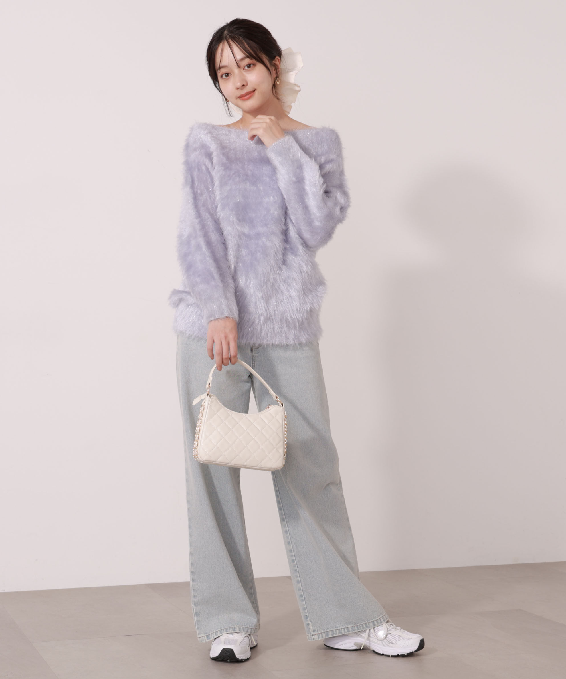 PROPORTION BODY DRESSING「ヘアリーニット 25AW」|ニット・セーター|