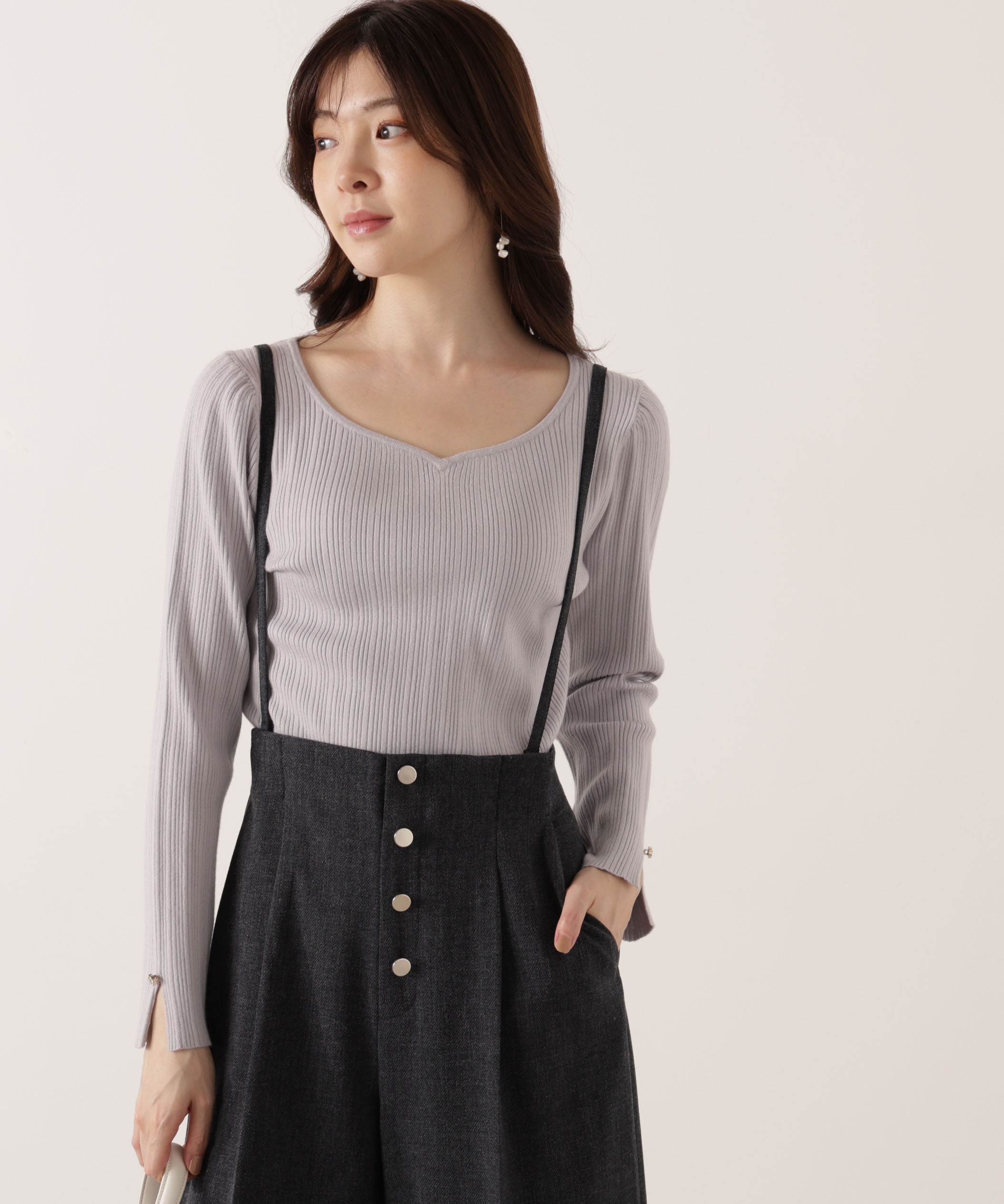 PROPORTION BODY DRESSING「フロント釦2wayワイドパンツ 25AW」|その他|