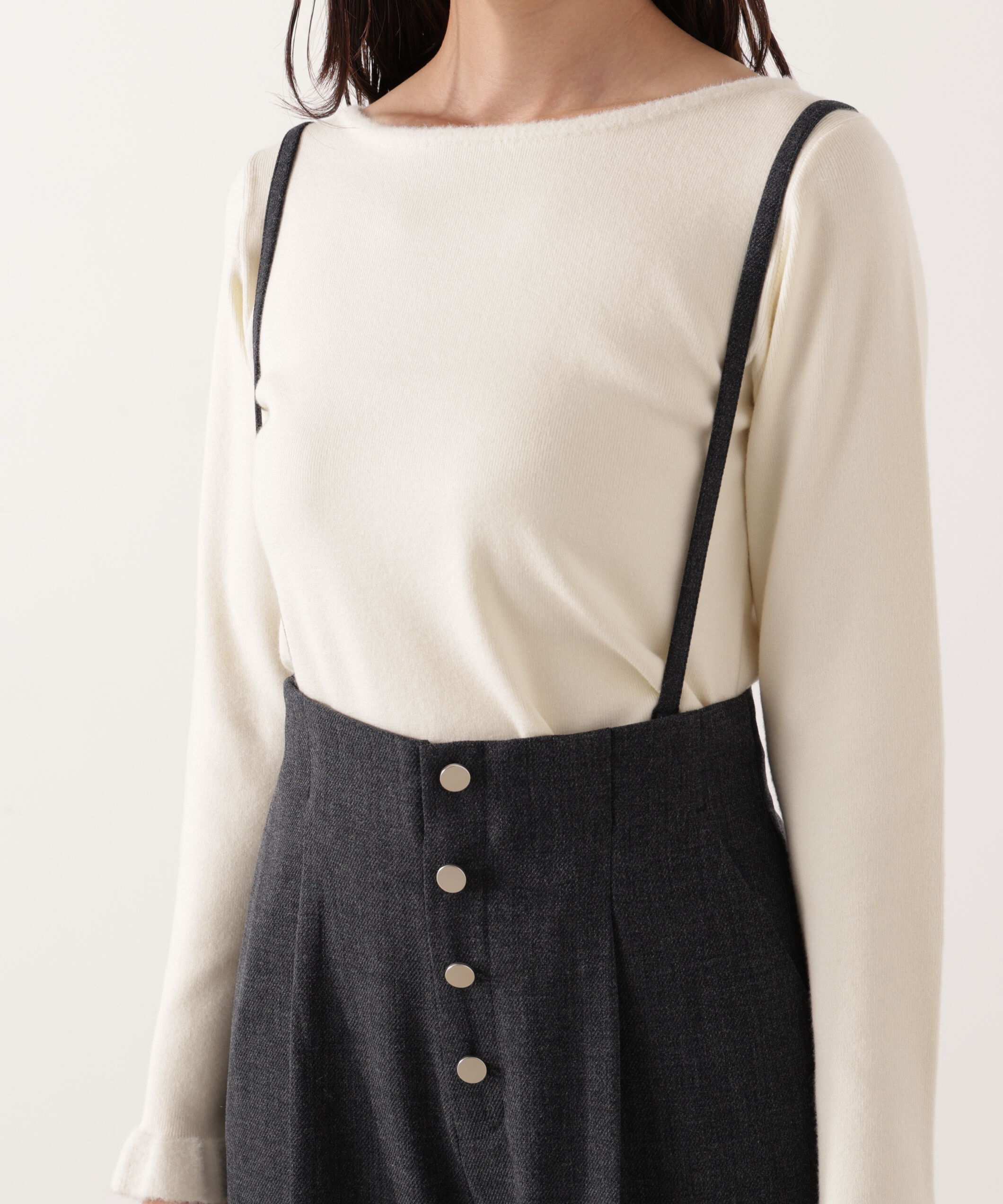 PROPORTION BODY DRESSING「フロント釦2wayワイドパンツ 25AW」|その他|