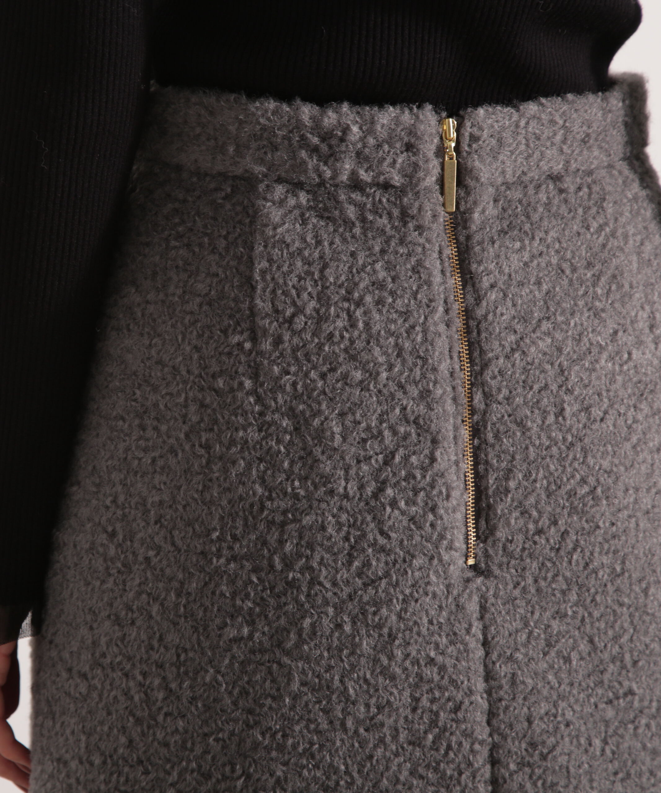 PROPORTION BODY DRESSING「シャギーミニスカート 25AW」|スカート|