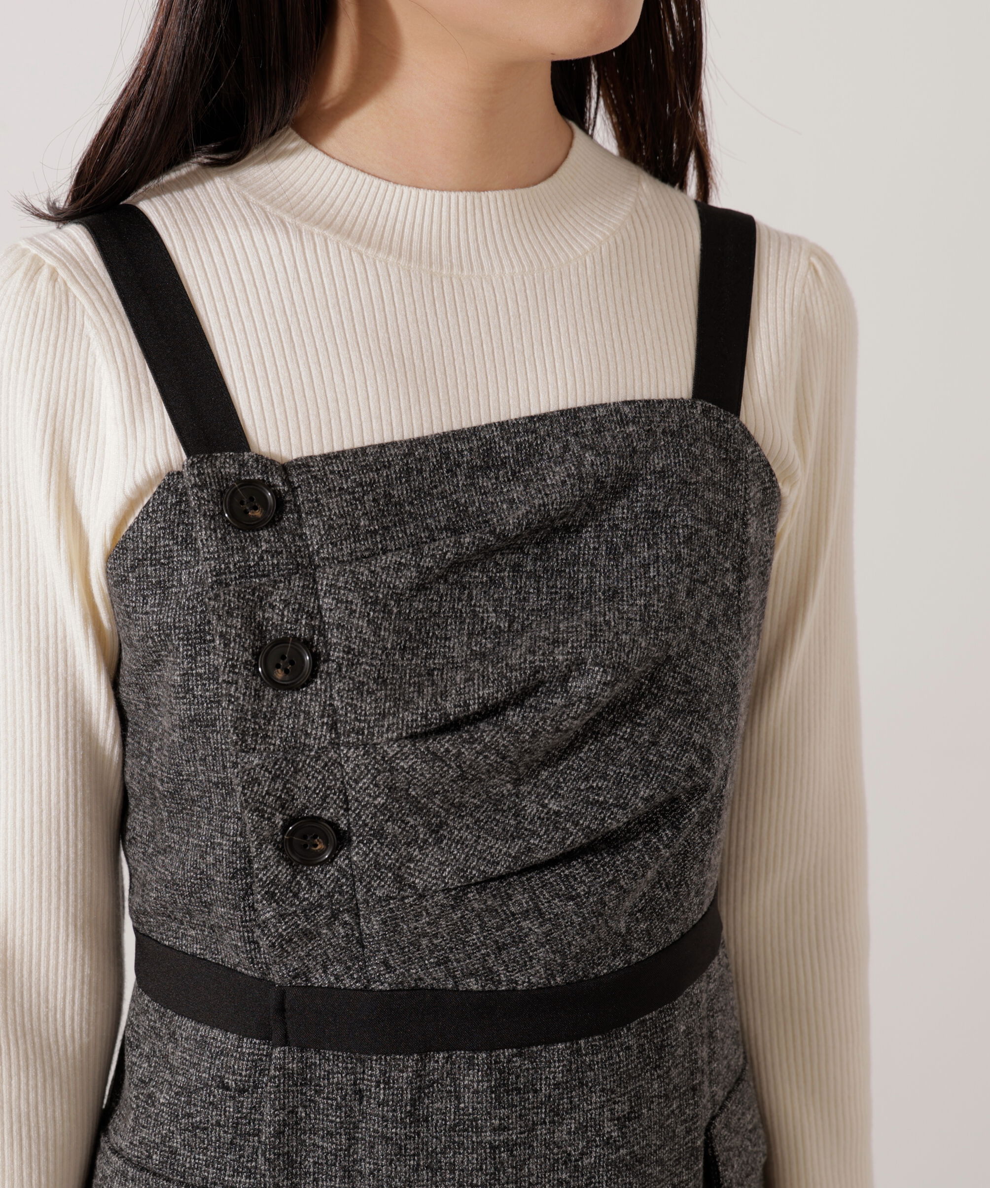 PROPORTION BODY DRESSING「アシメタックジャンスカ」|ワンピース|