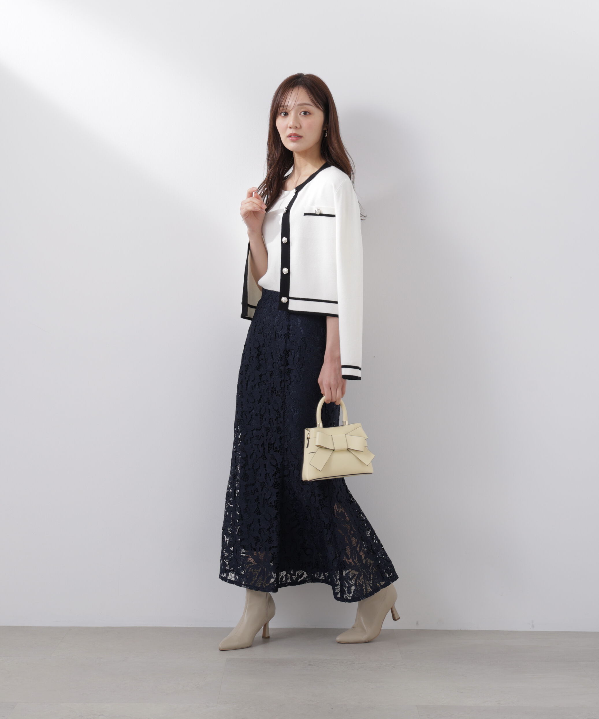 PROPORTION BODY DRESSING「レースマーメイドスカート　26SS」|スカート|