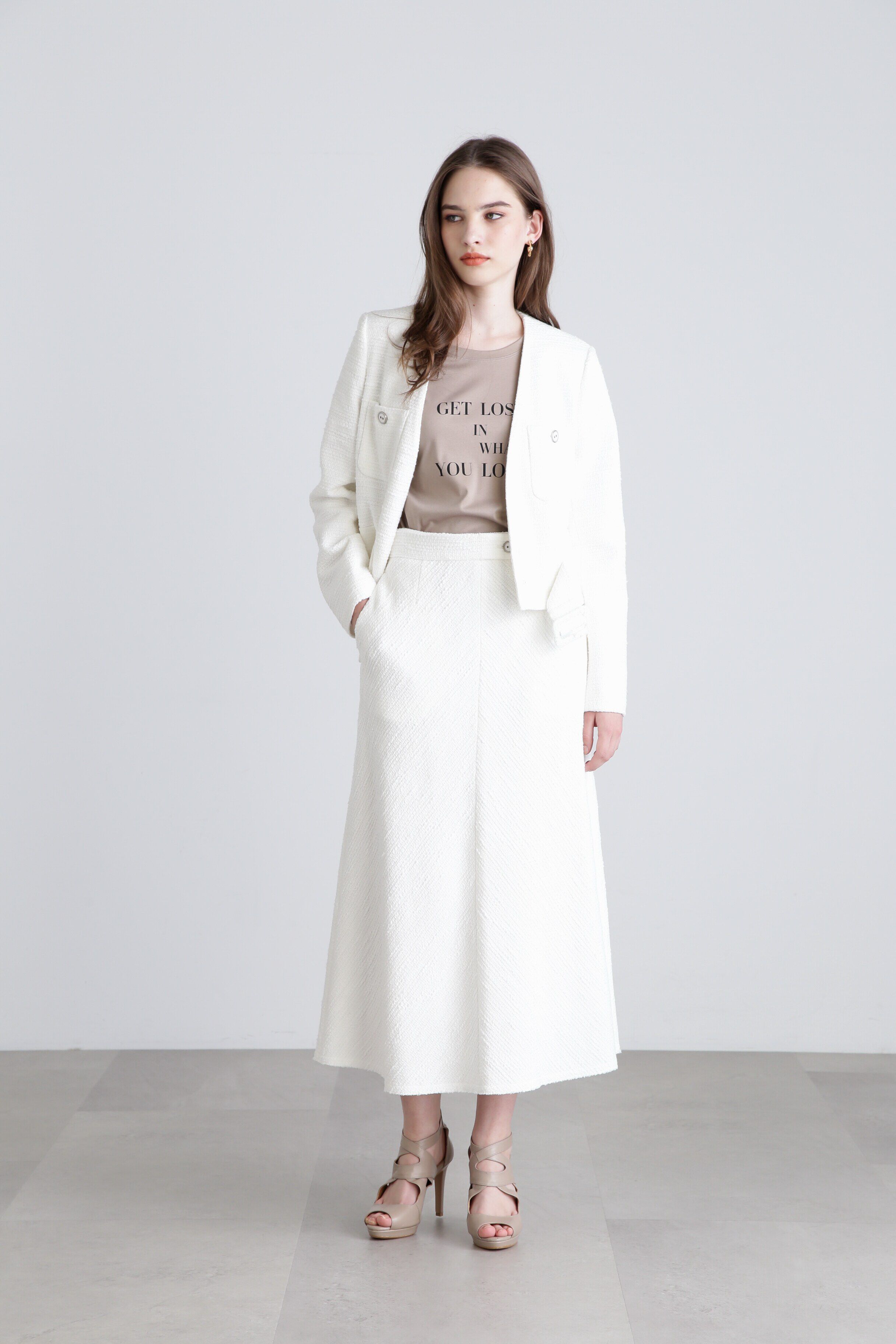  「◆ツイードフレアスカート」|スカート|