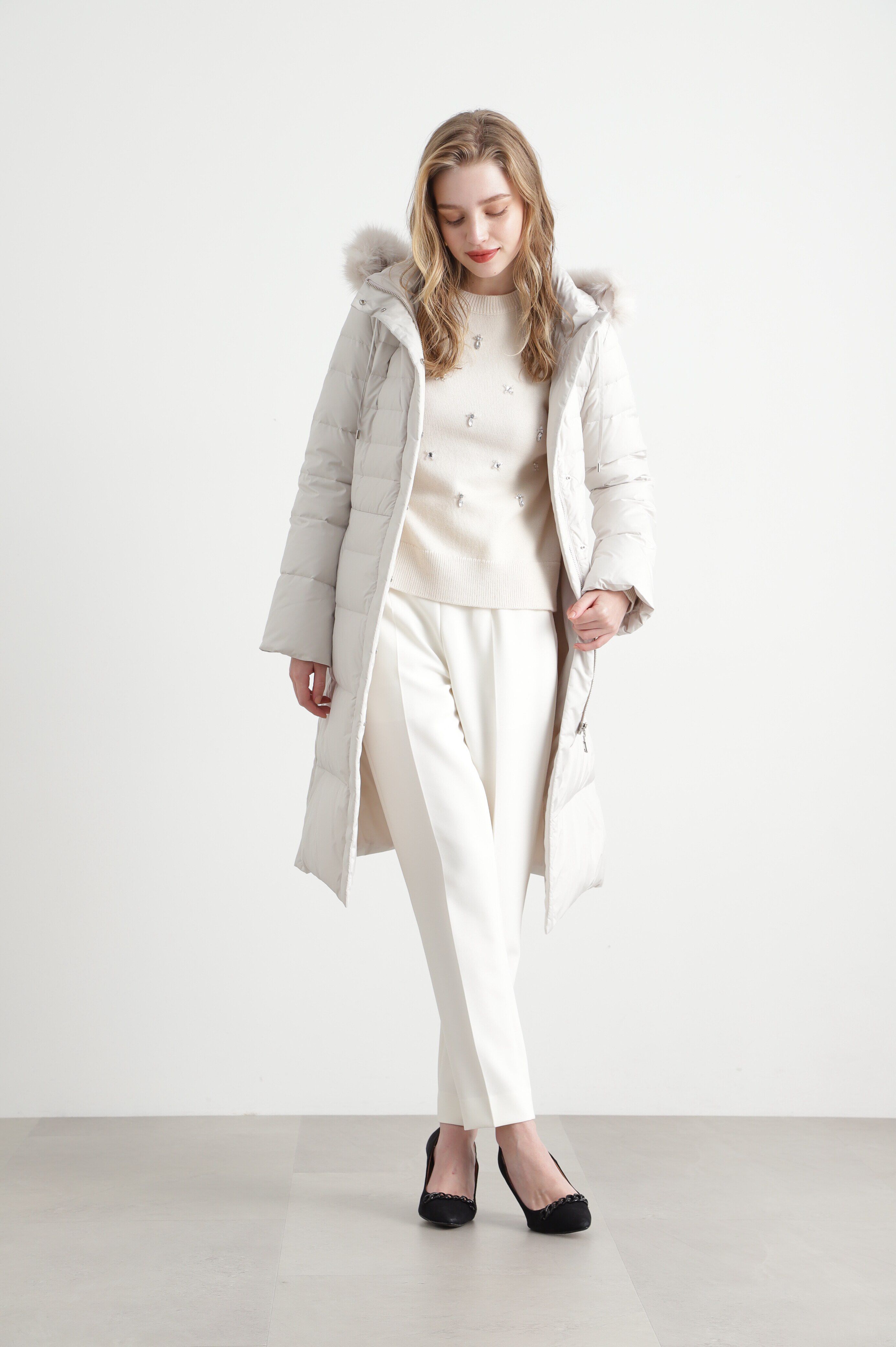  「◆ウエストリボンテーパードパンツ」|その他|