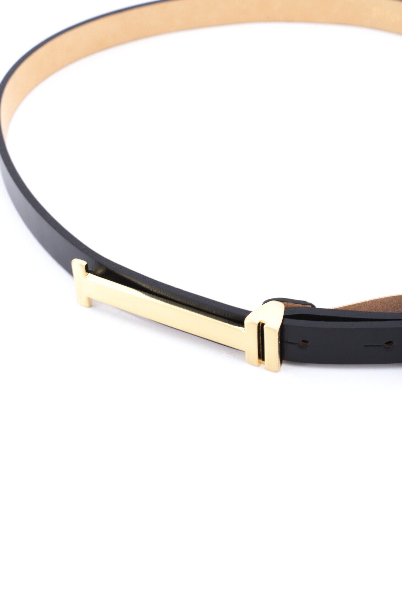  「Tバックル細ベルト」|ベルト|