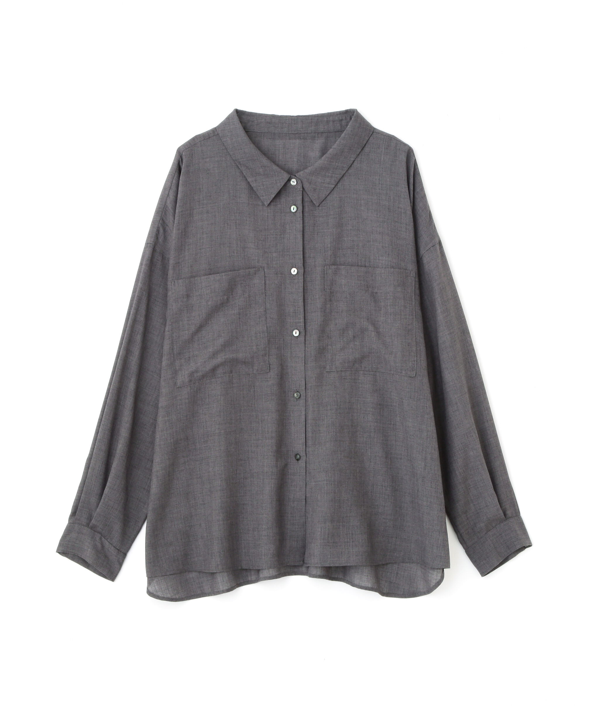  「◆バックレースアップシャツ」|シャツ・ブラウス|