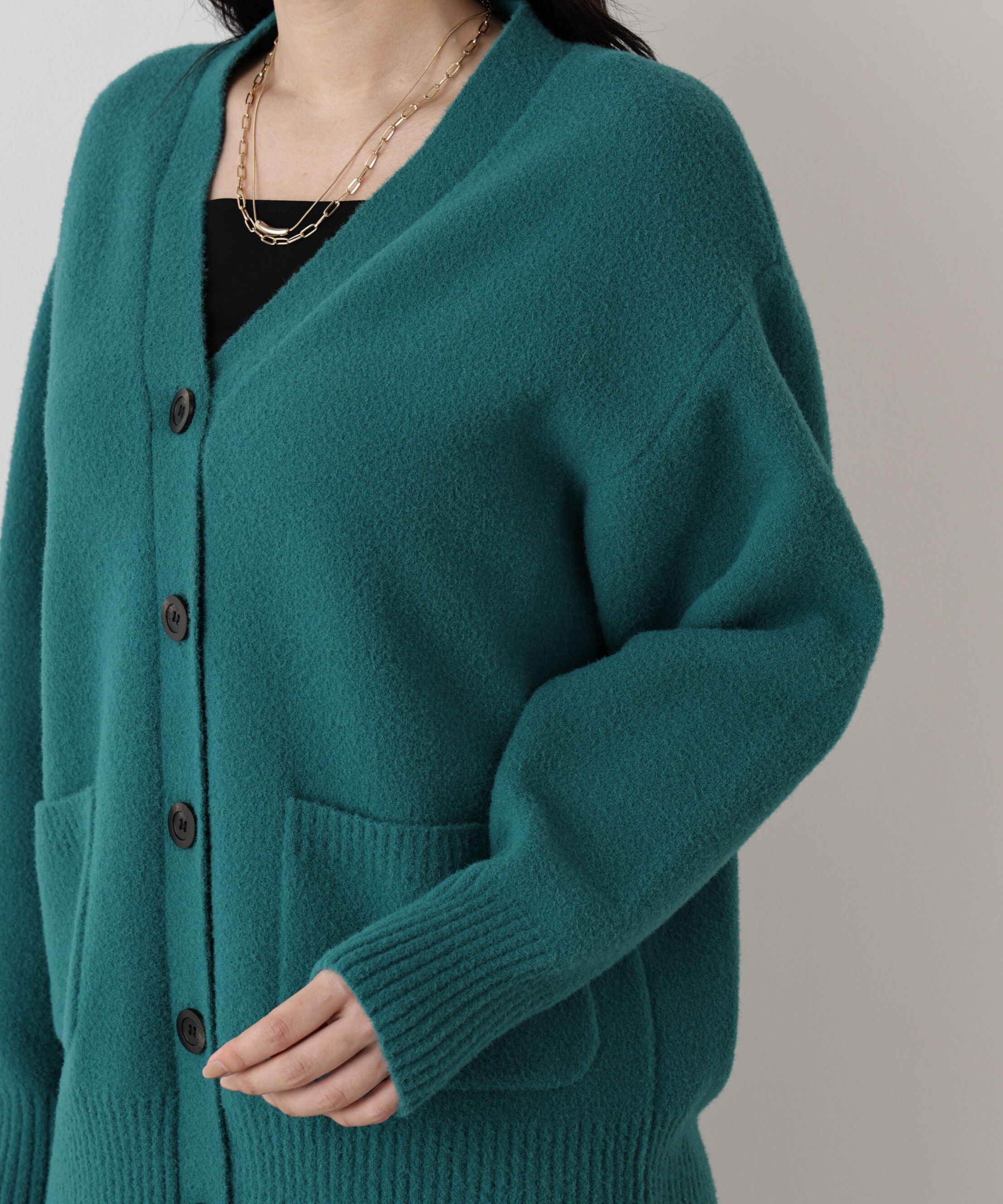  「◆［WEB限定色 ピンク］フェザーヤーンオーバーカーディガン」|その他|