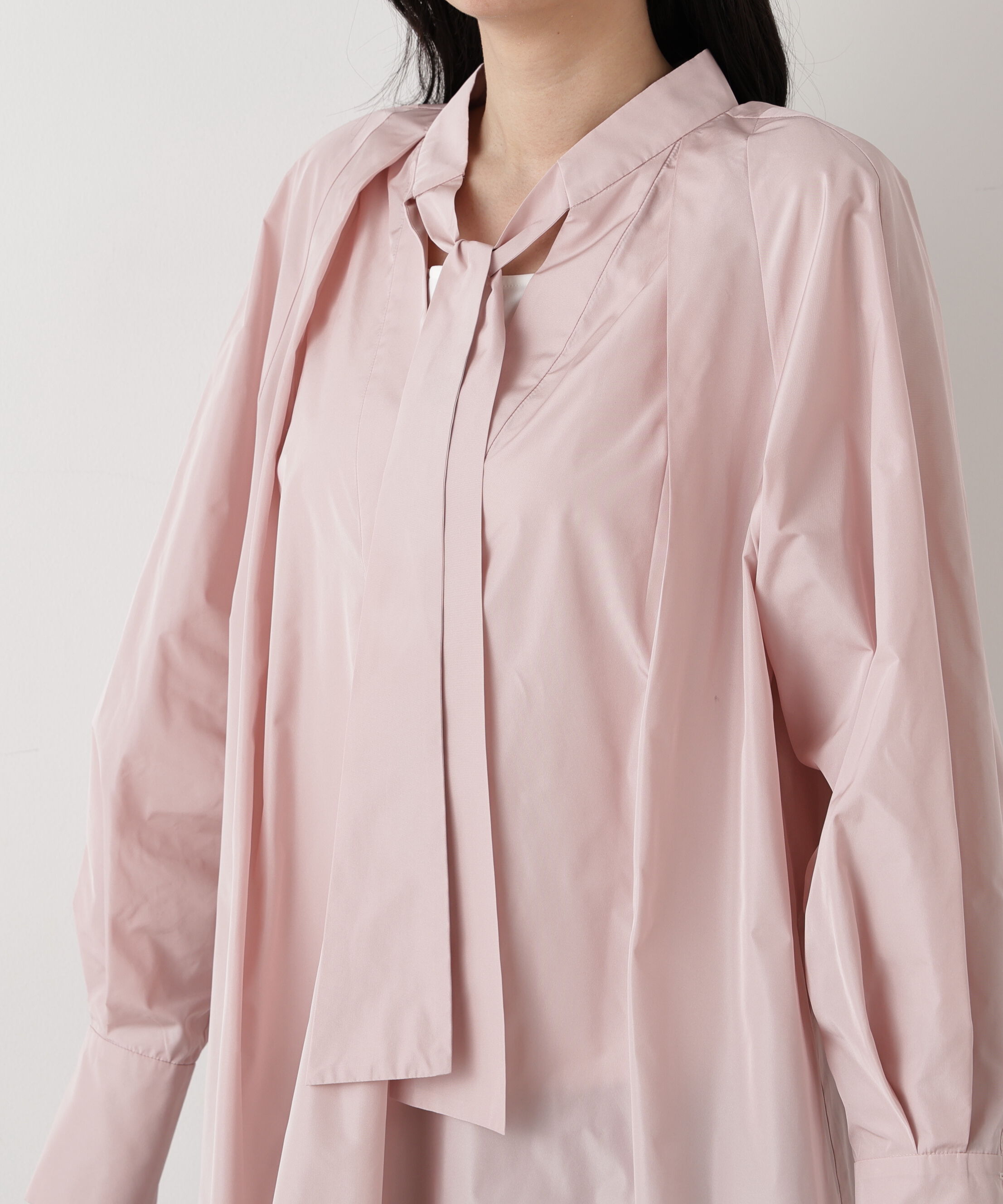  「◆タックフレアボウブラウス」|シャツ・ブラウス|