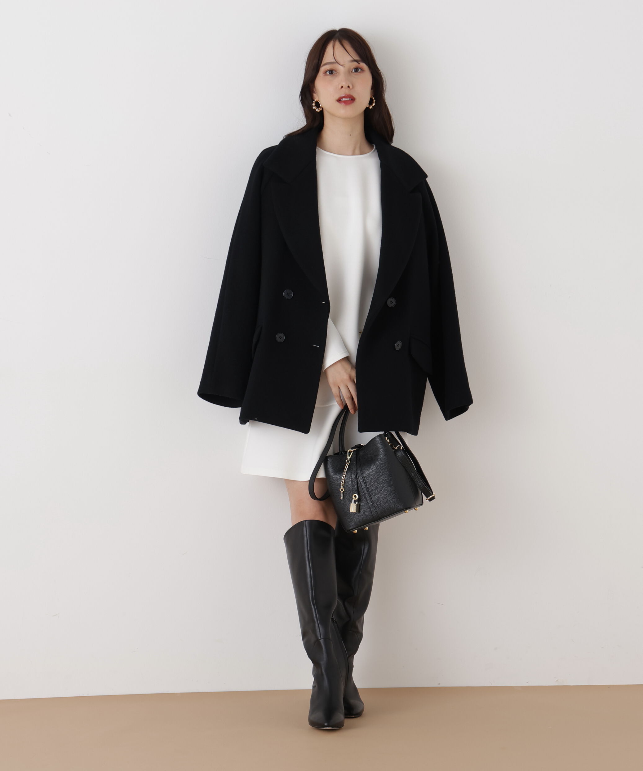  「◆ダブルブレストショートコート」|その他|