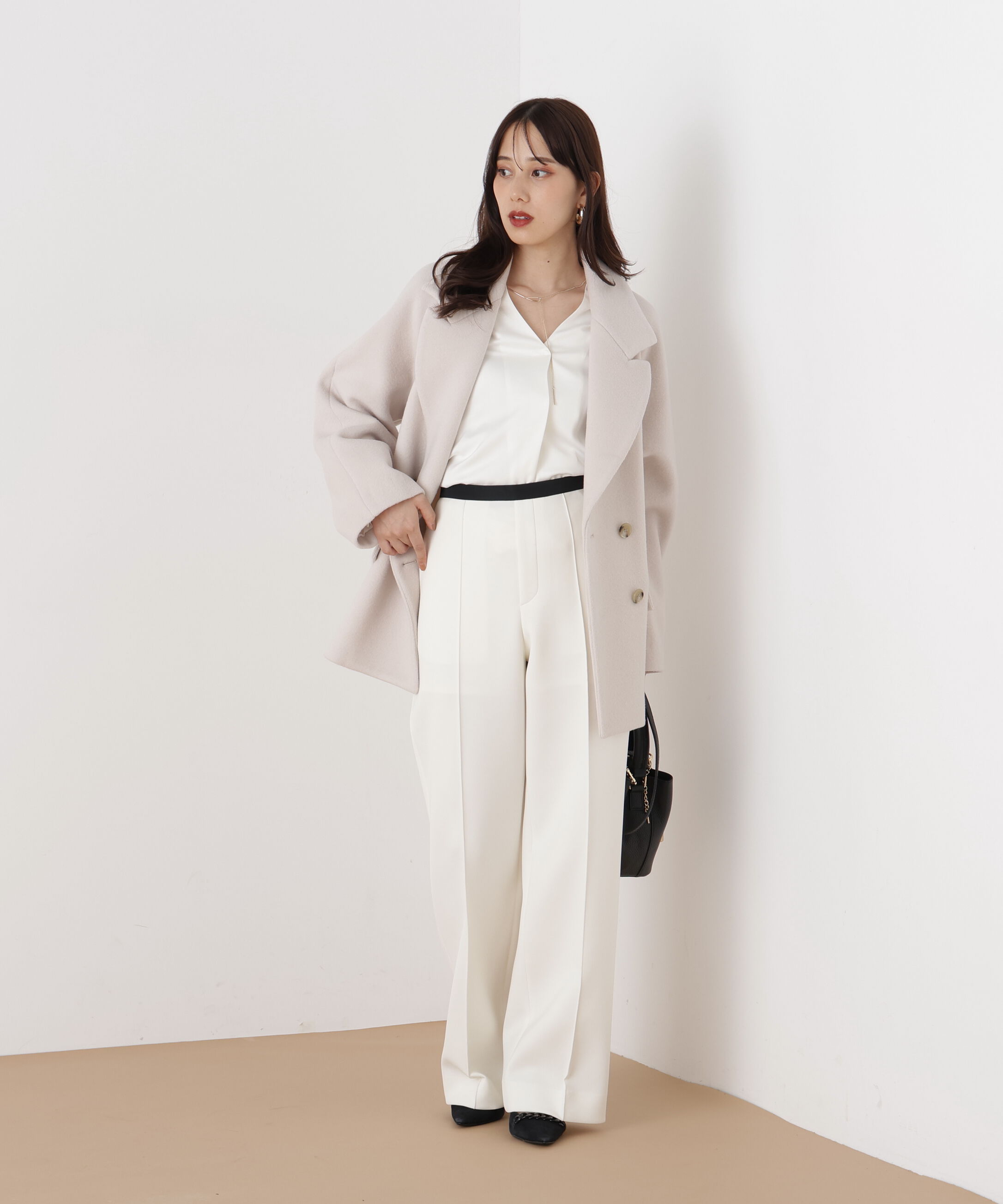  「◆ダブルブレストショートコート」|その他|