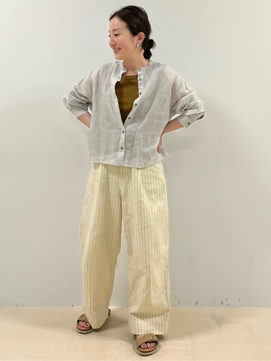  「◆１６０／１ラミーブラウス」|シャツ・ブラウス|