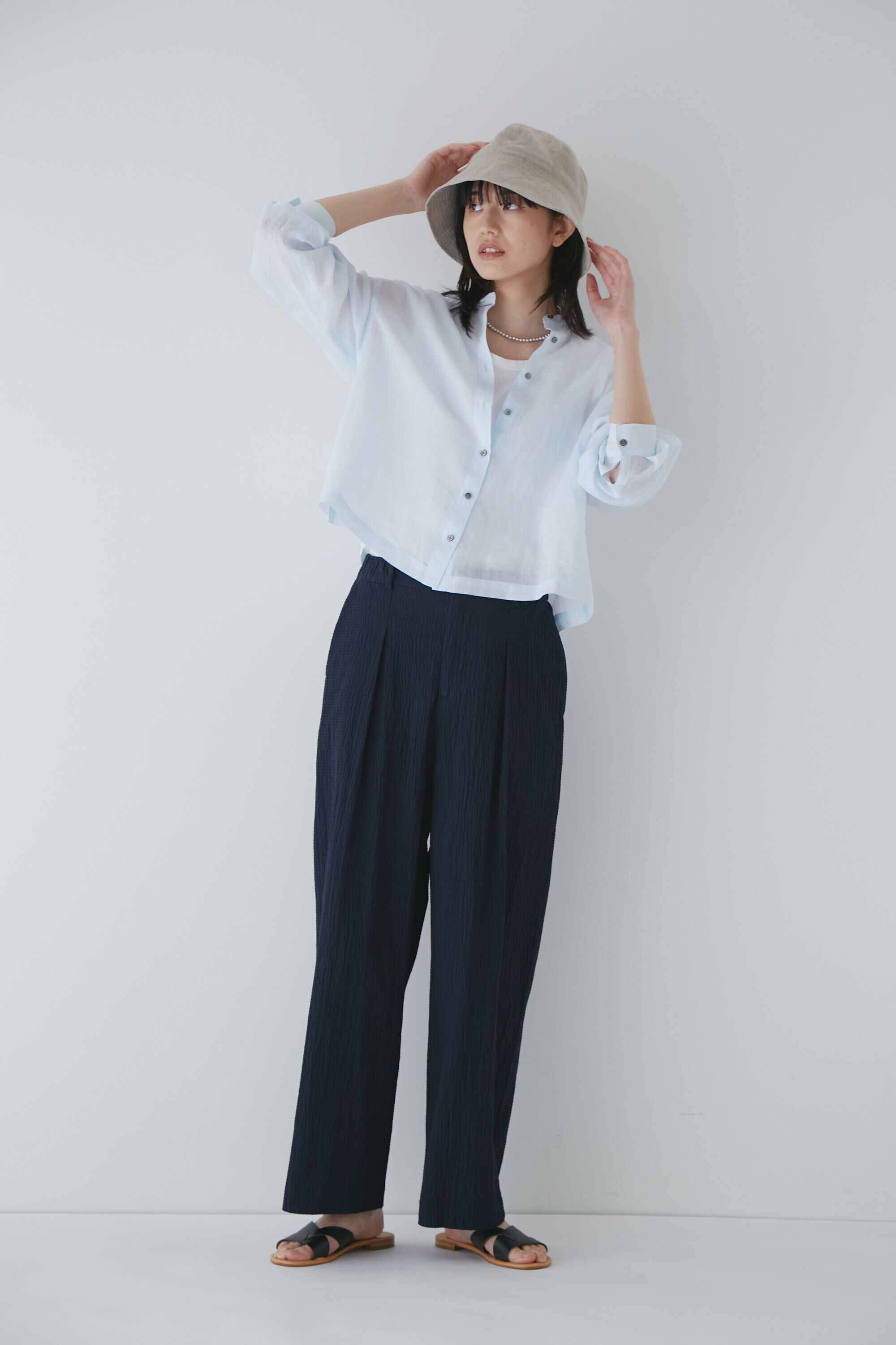  「◆１６０／１ラミーブラウス」|シャツ・ブラウス|