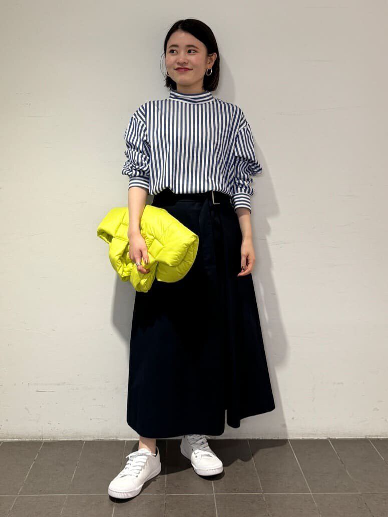  「◆ベルト付き巻きスカート」|スカート|