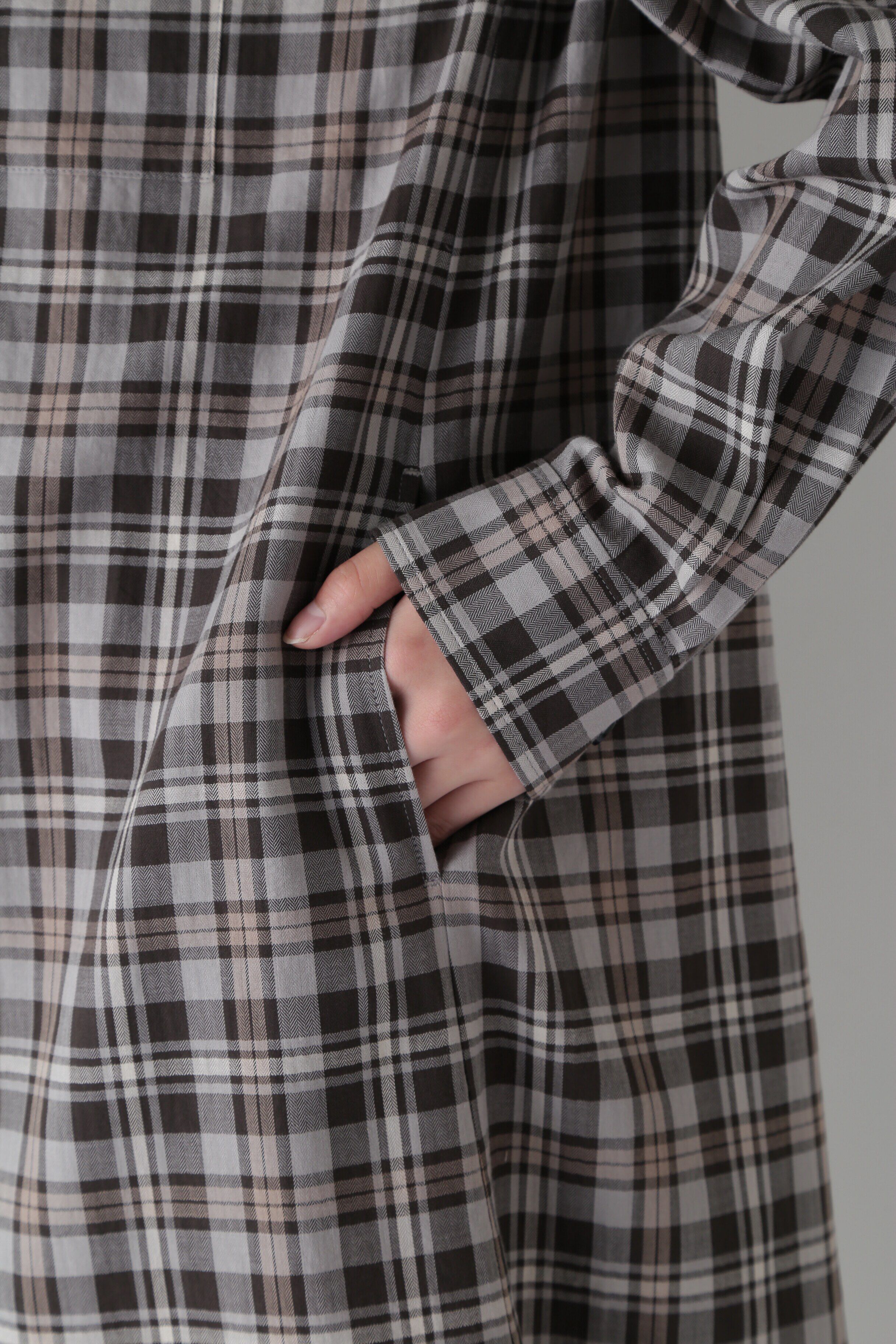  「◆オリジナルチェックシャツワンピース」|ワンピース|