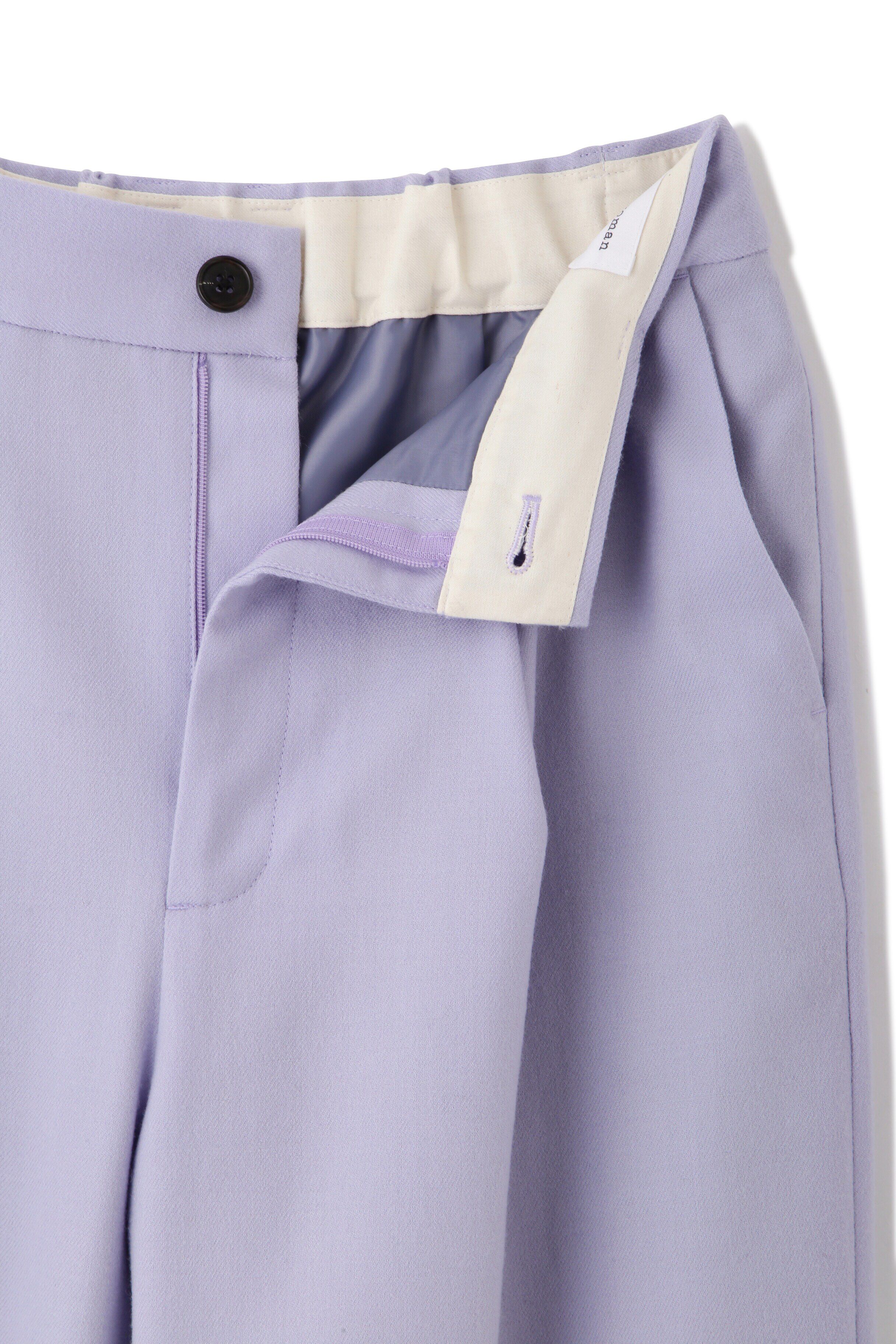  「◆ウールフラノワイドテーパードパンツ」|その他|