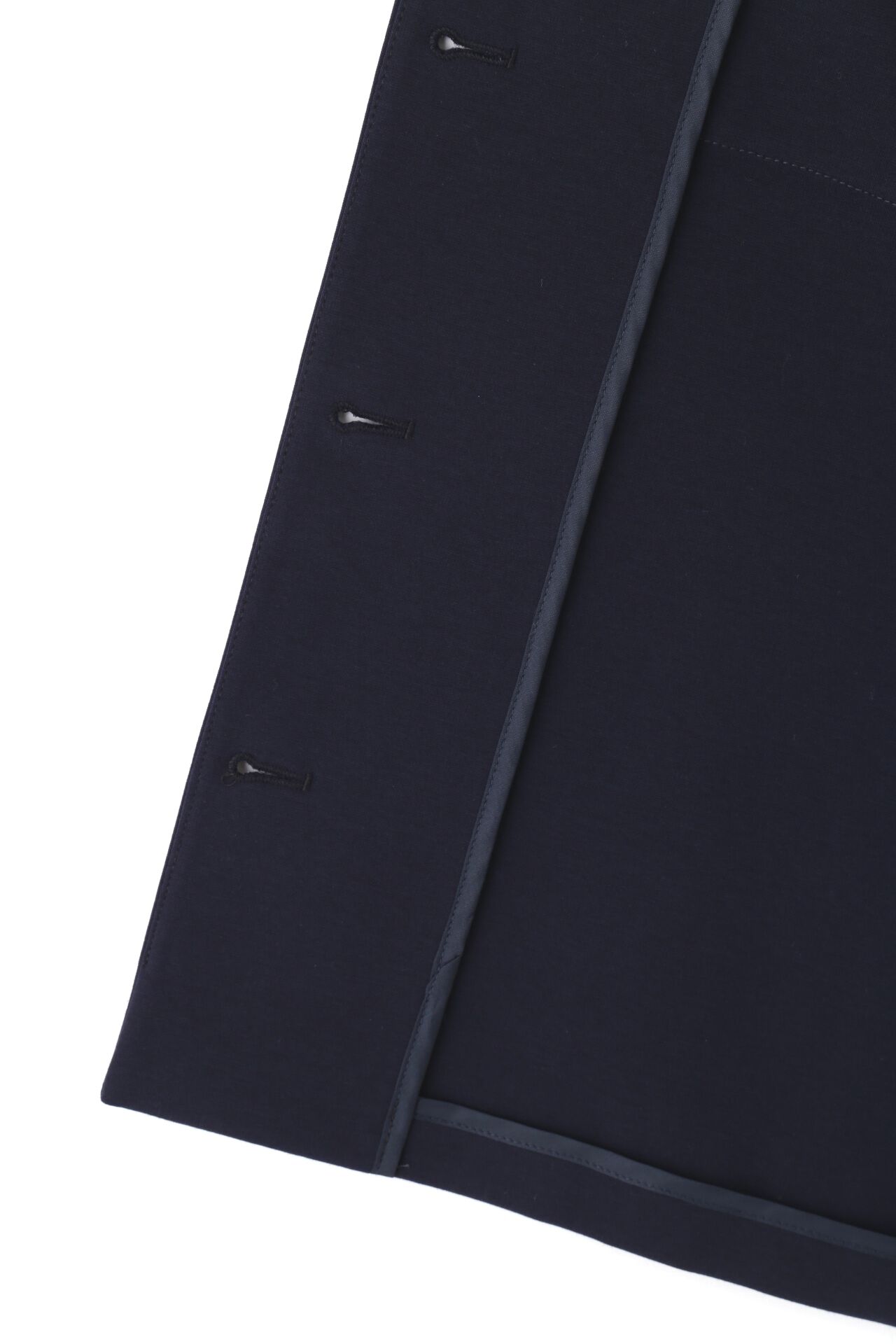  「◆ストレッチポンチノーカラーパールボタンジャケット」|その他|