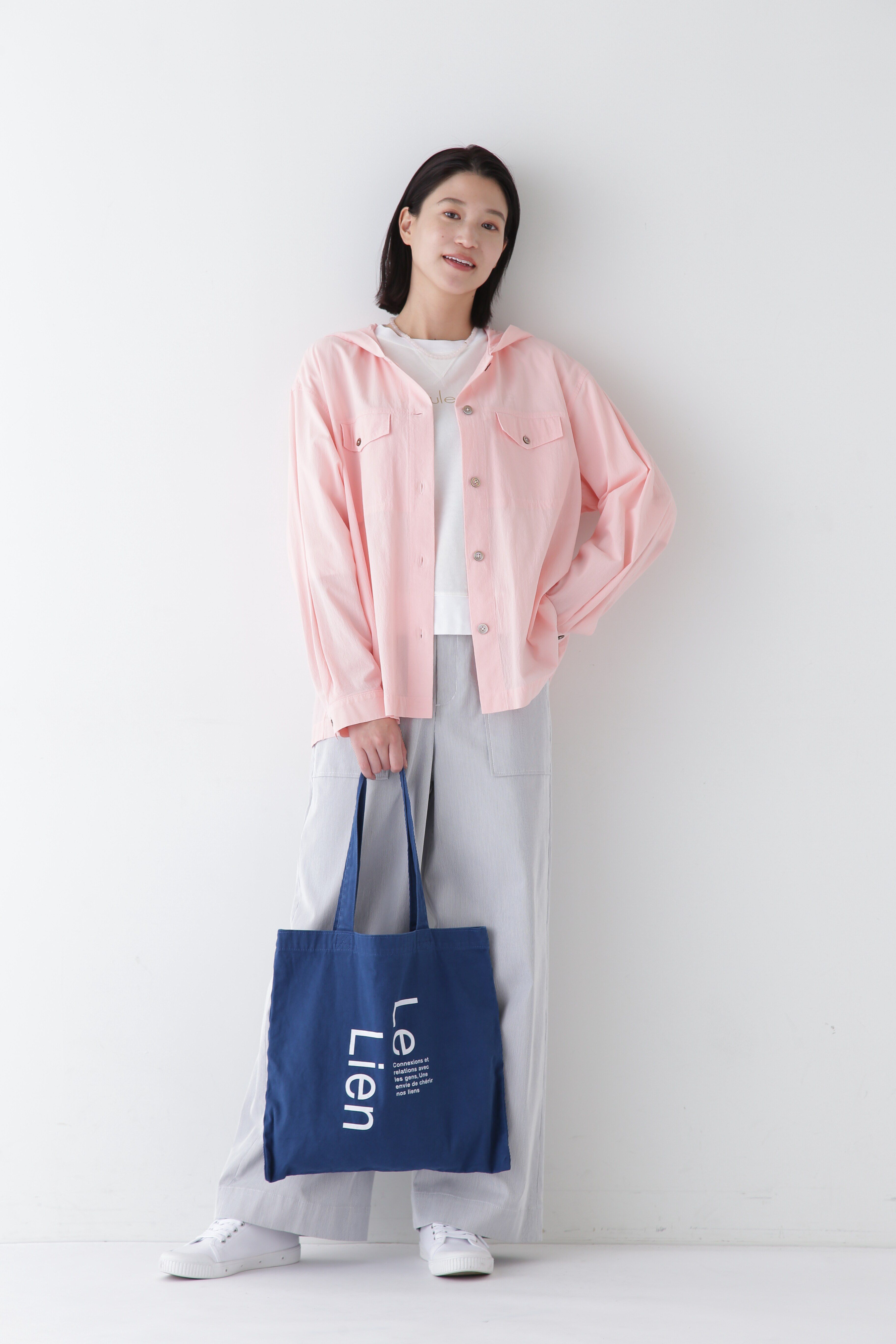  「◆製品染めフーディーブラウス」|シャツ・ブラウス|