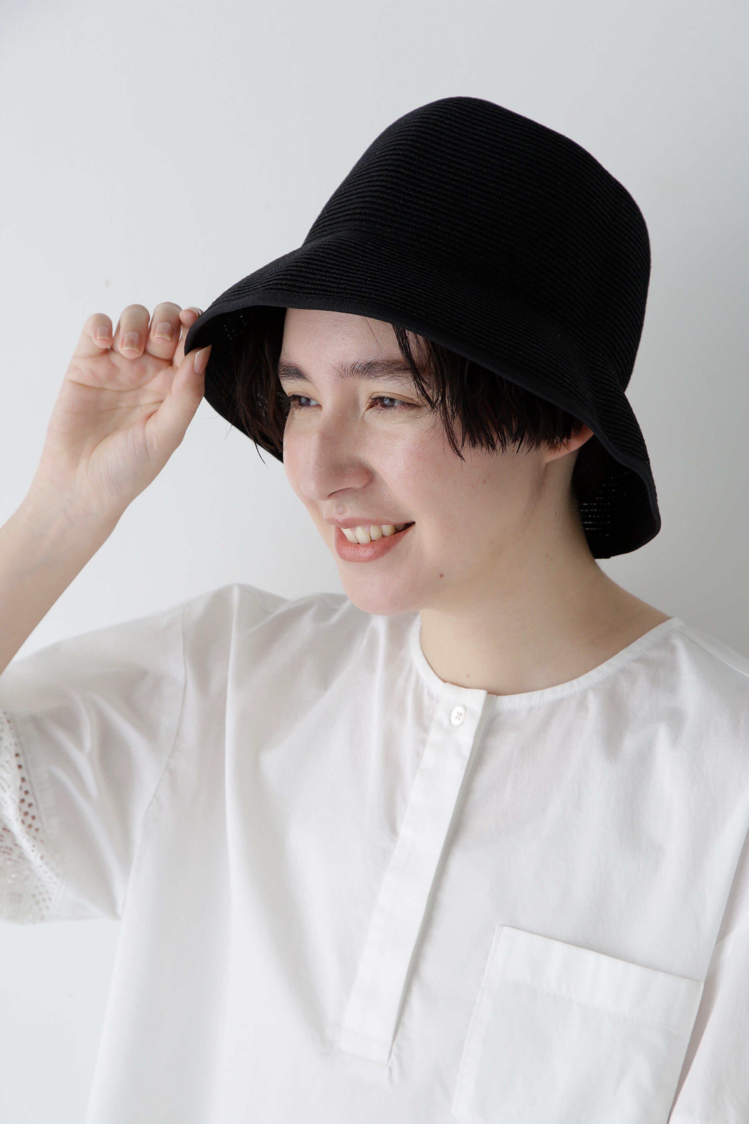  「◆ウォッシャブルハット」|その他|ブラック