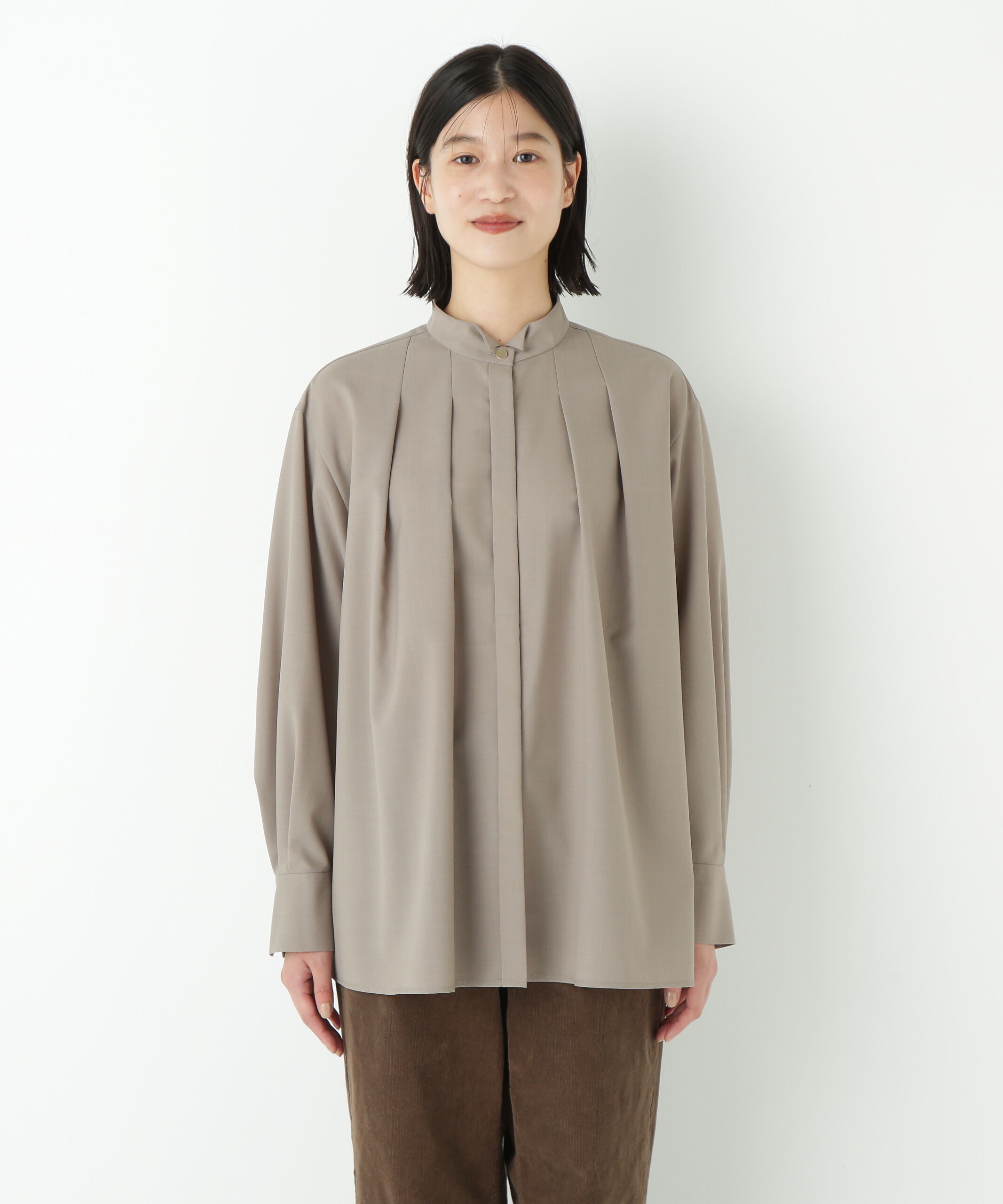  「◆テントラインブラウス」|シャツ・ブラウス|