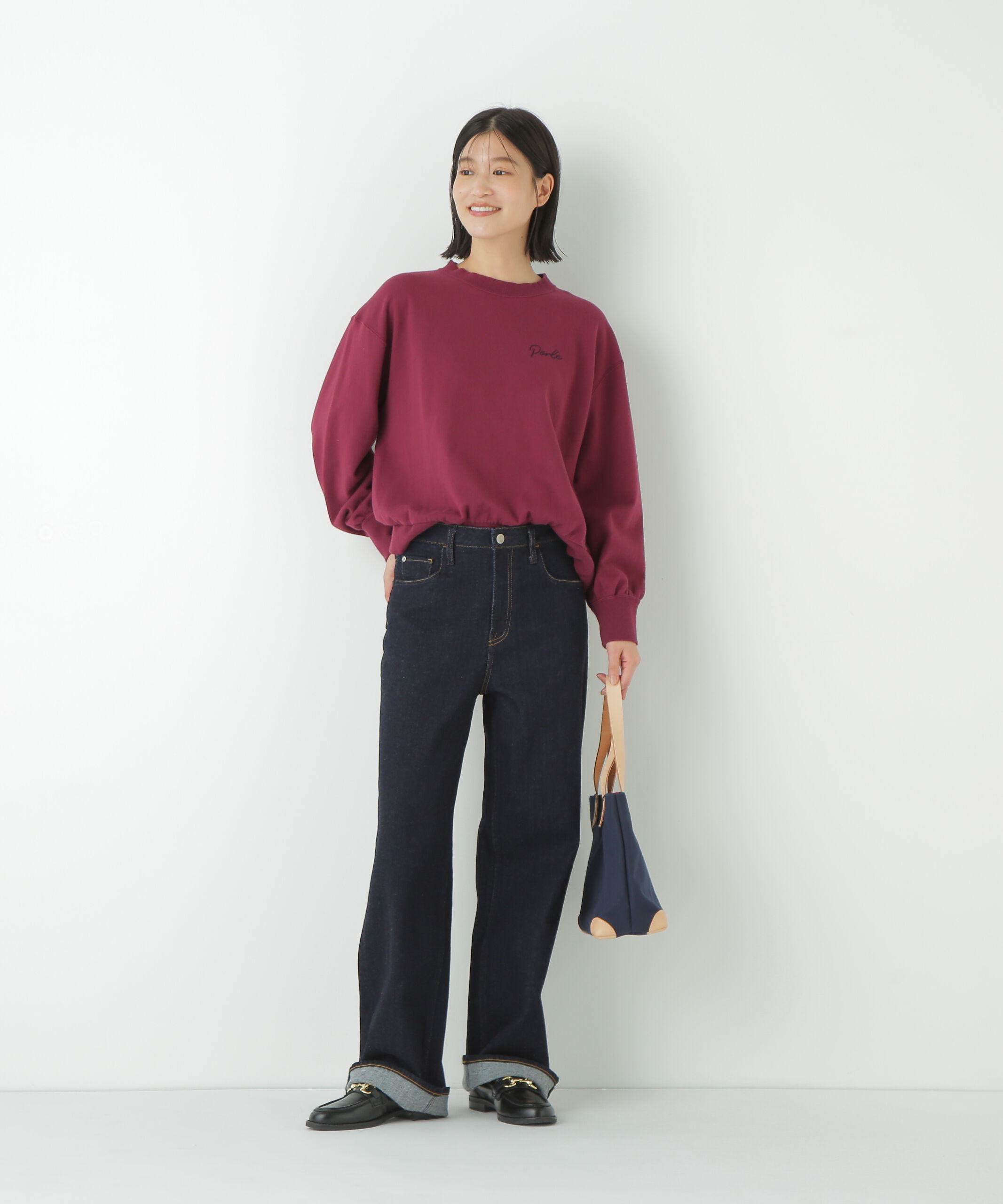  「◆チェーンステッチロゴトレーナー」|Tシャツ・カットソー|