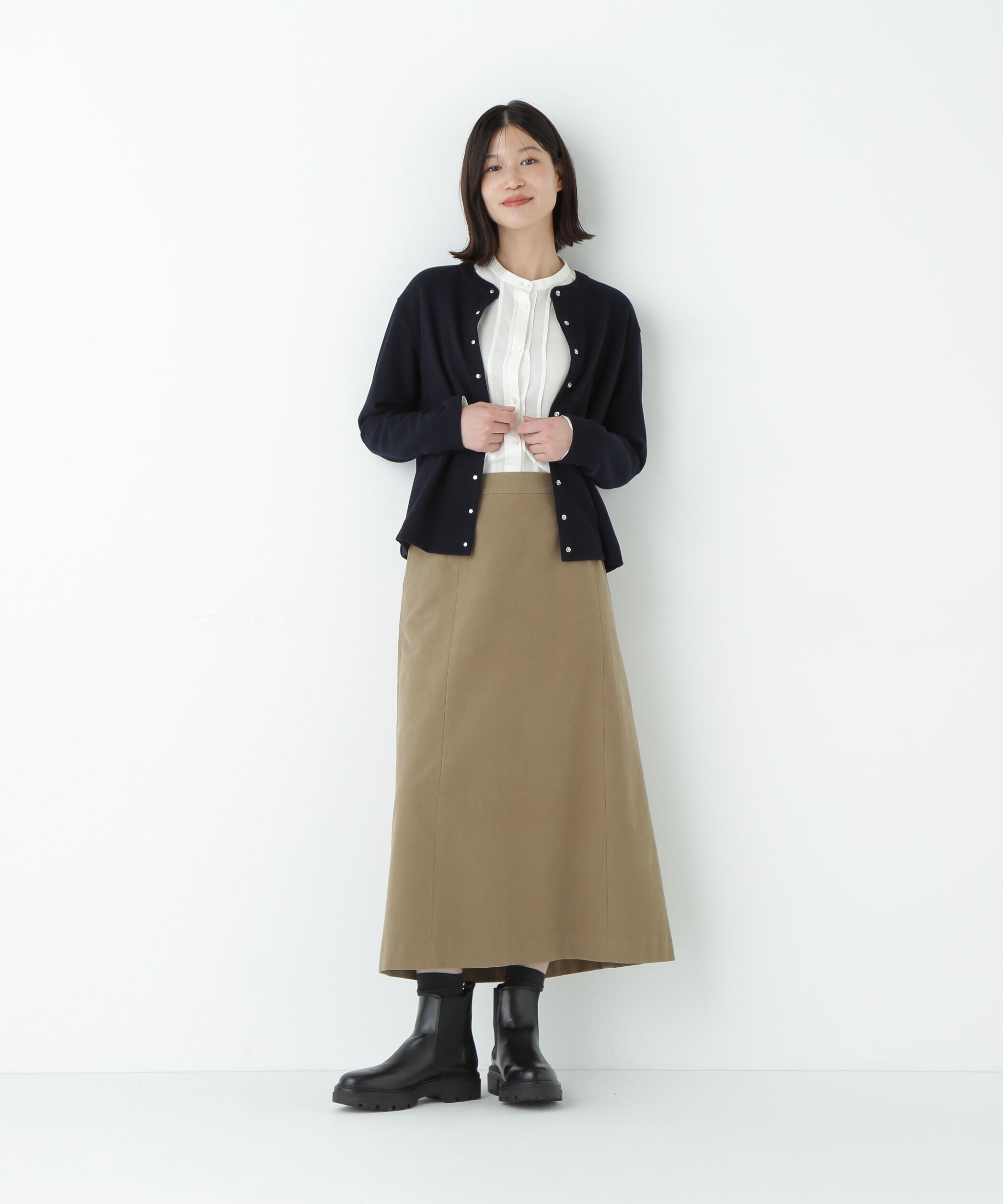  「◆ライトモールスキンＡラインスカート」|スカート|