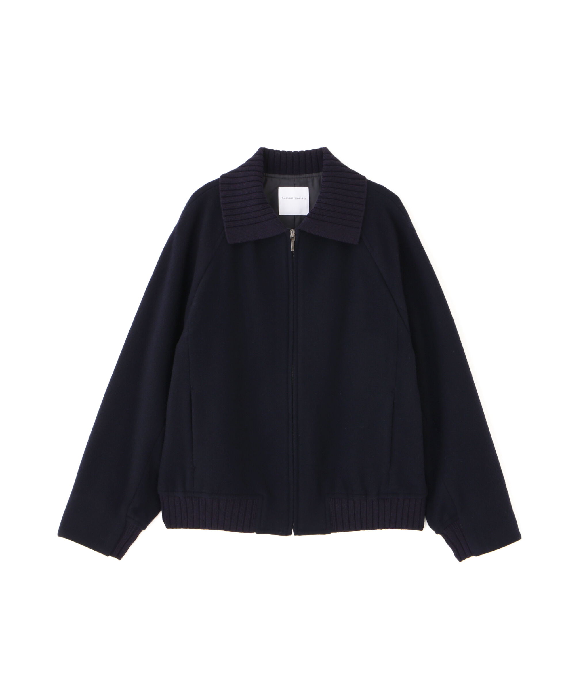  「Ｗメルトンショートジップブルゾン」|ブルゾン・スタジャン|