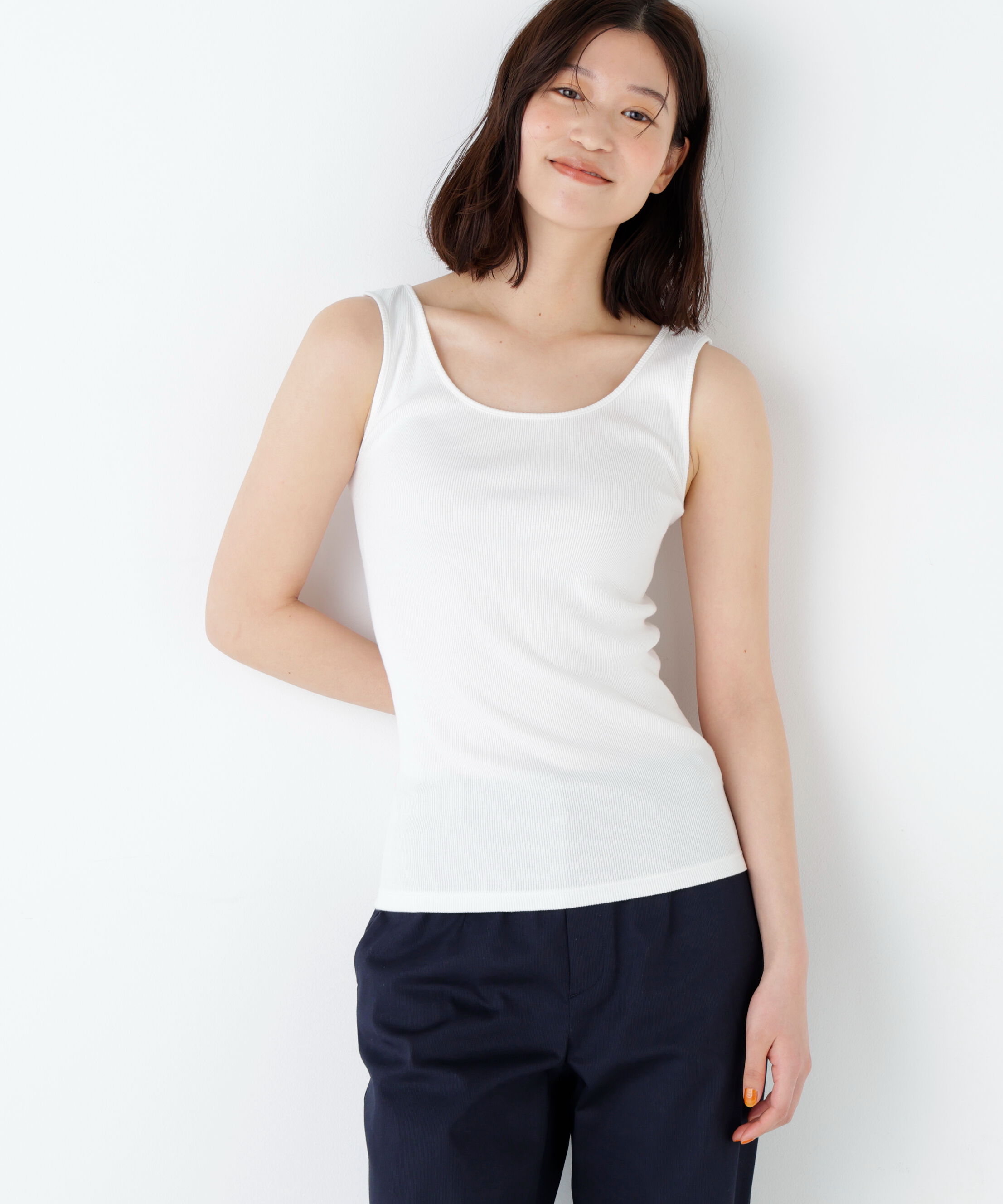  「◆オーガニック丸胴タンクトップ」|Tシャツ・カットソー|