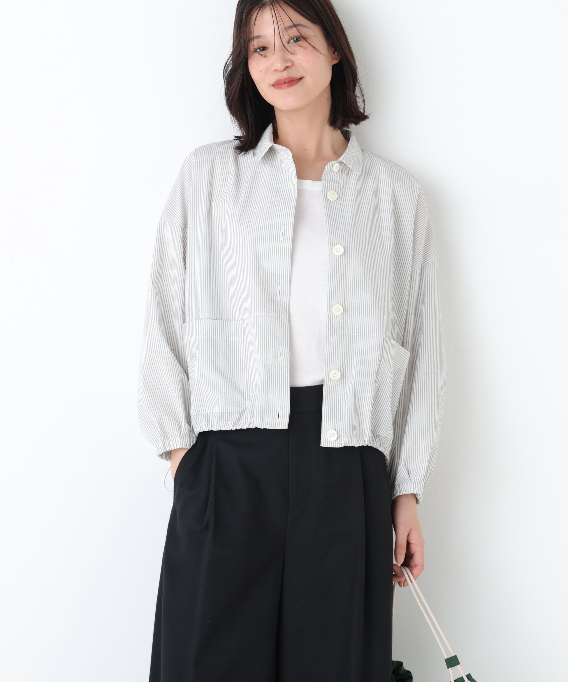  「◆サッカーシャツ羽織」|シャツ・ブラウス|