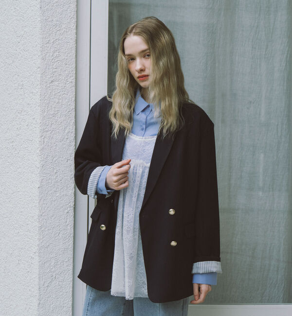 archives「金釦オーバーショルダーテーラードジャケット」|テーラードジャケット|