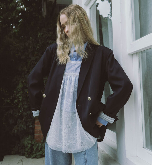 archives「金釦オーバーショルダーテーラードジャケット」|テーラードジャケット|