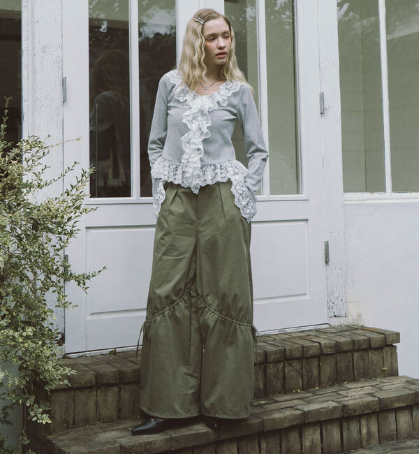 archives「ドッキングレースフリルカットＴＯＰＳ」|Tシャツ・カットソー|