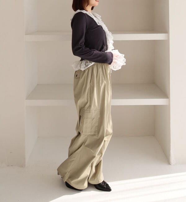 archives「ドッキングレースフリルカットＴＯＰＳ」|Tシャツ・カットソー|