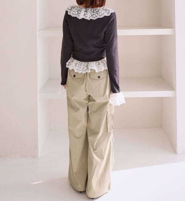 archives「ドッキングレースフリルカットＴＯＰＳ」|Tシャツ・カットソー|