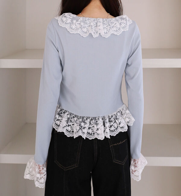 archives「ドッキングレースフリルカットＴＯＰＳ」|Tシャツ・カットソー|