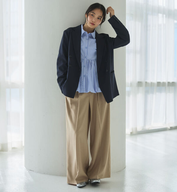 archives「【ＯＮかわ】バルーンペプラムシャツ」|シャツ・ブラウス|