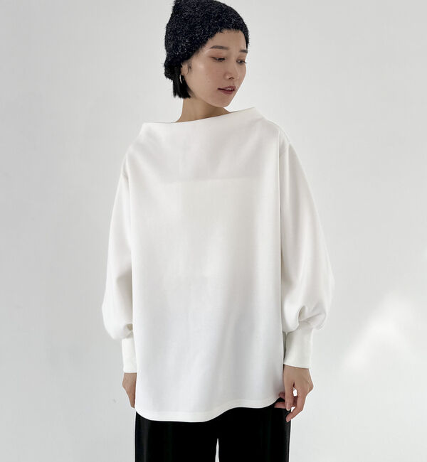 Doux archives「ボトルネックプルオーバー」|Tシャツ・カットソー|OFF WHITE