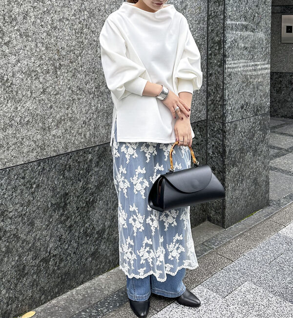 Doux archives「ボトルネックプルオーバー」|Tシャツ・カットソー|