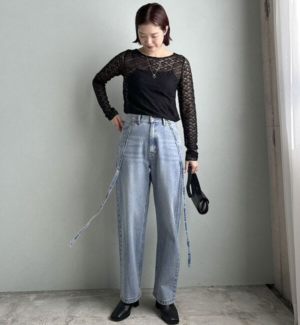 Doux archives「ストレッチレーストップス／」|Tシャツ・カットソー|