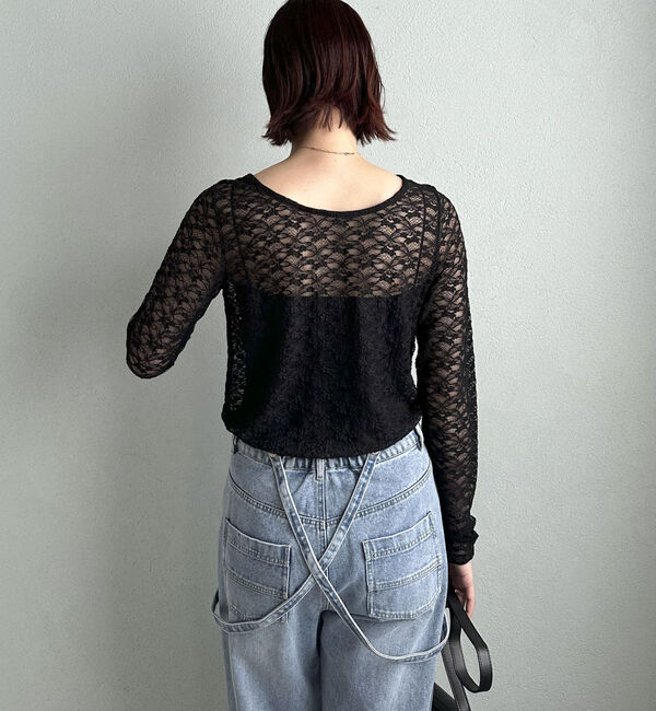 Doux archives「ストレッチレーストップス／」|Tシャツ・カットソー|