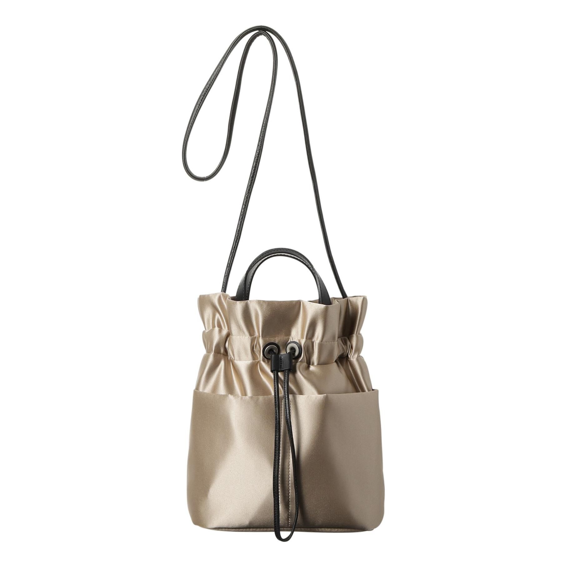 HIROKO HAYASHI「LUINI SATINE（ルイーニ サティーネ）ショルダーバッグ」|ショルダー・メッセンジャー|ピンクベージュ(05