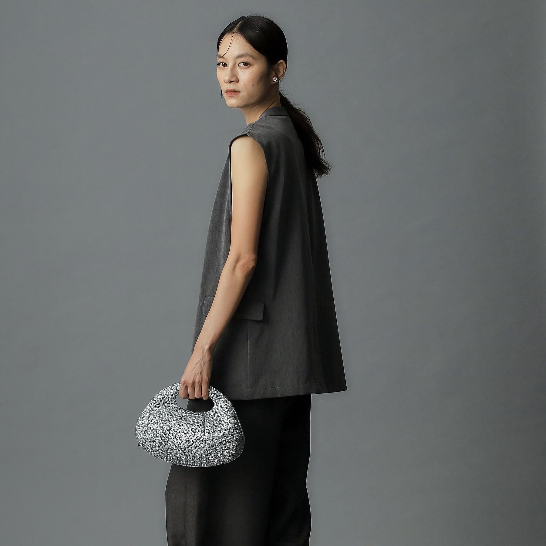 HIROKO HAYASHI「GIRASOLE（ジラソーレ）クロワッサンバッグM」|ハンドバッグ|