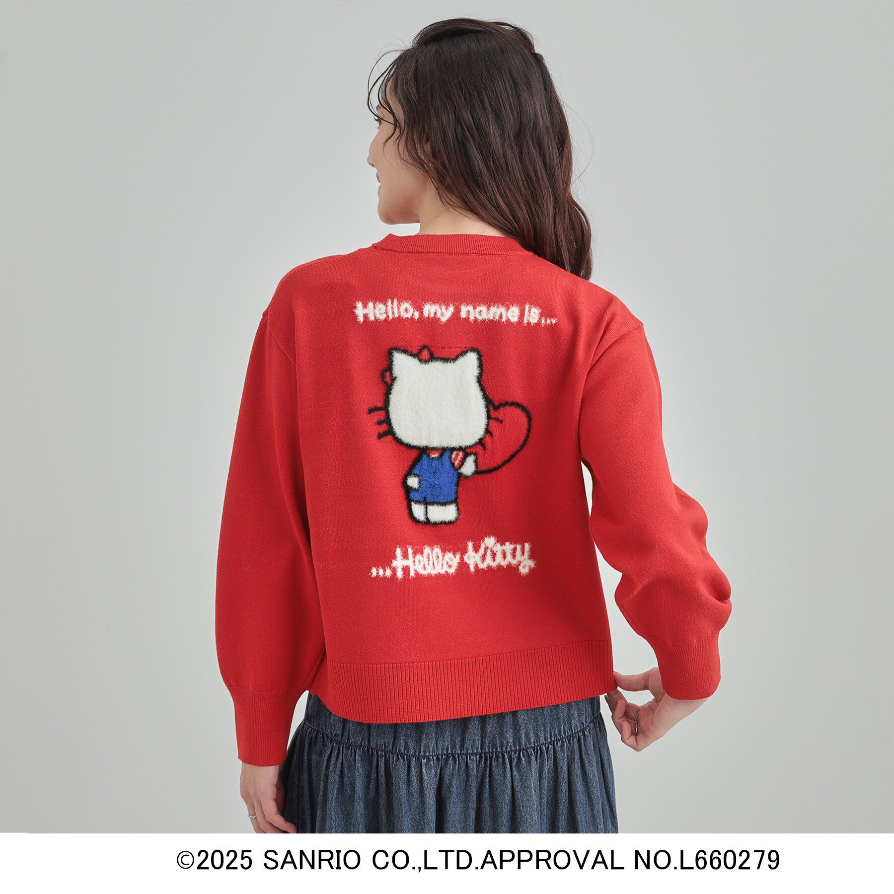 SHOO･LA･RUE「【HELLO KITTY コラボ】選べる6柄 スウェットライクニット」|ニット・セーター|